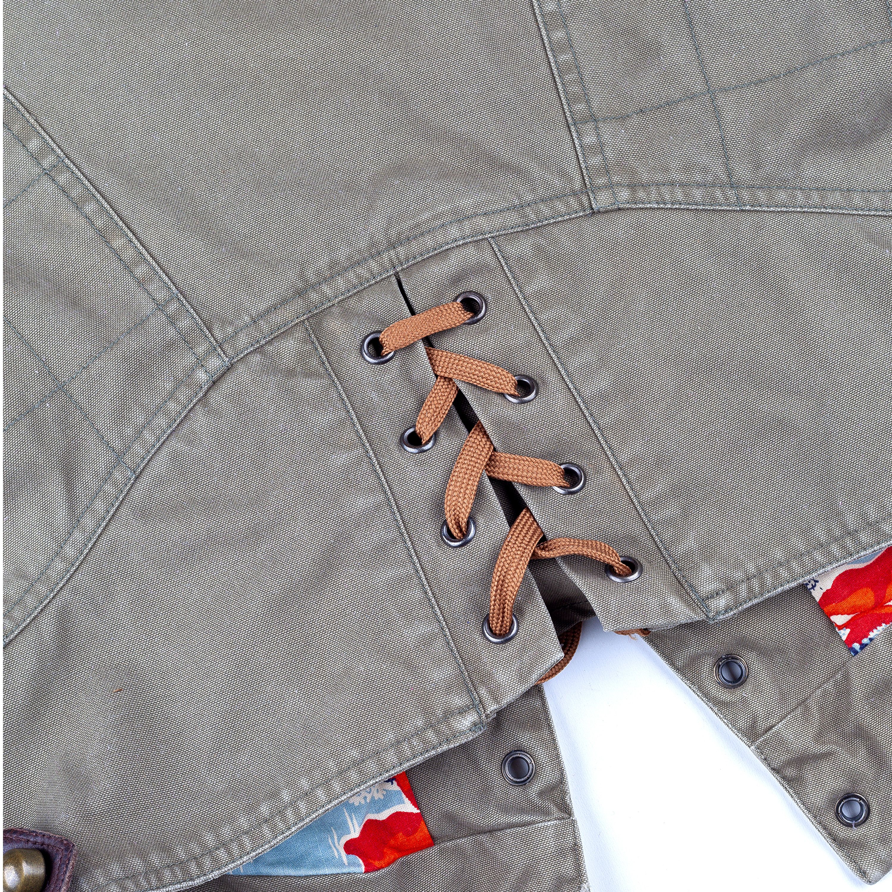Diesel × Diesel Black Gold Diesel Night Riders Olive Brown Vintage Utility Jacket (L) Size L / US 10 / IT 46 - 4 Thumbnail