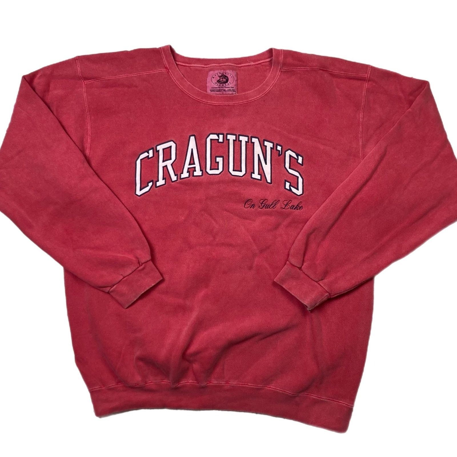 Authentic Pigment × Vintage Vintage ‘Cragun’s Lake Shore’ Authentic Pigment Crewneck Size US XL / EU 56 / 4 - 1 Thumbnail