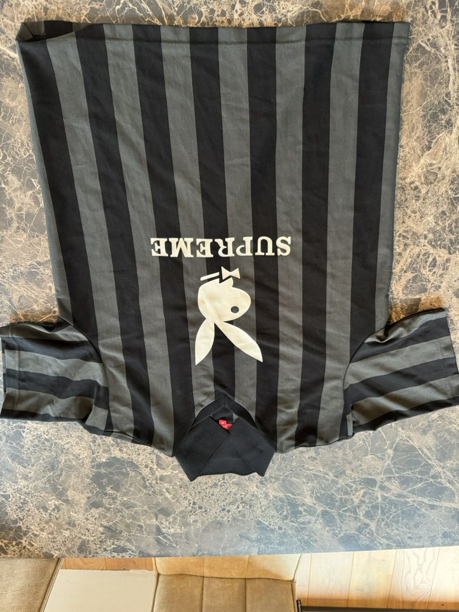 Supreme Supreme Playboy Soccer Jersey Black Size US M / EU 48-50 / 2 - 1 Thumbnail