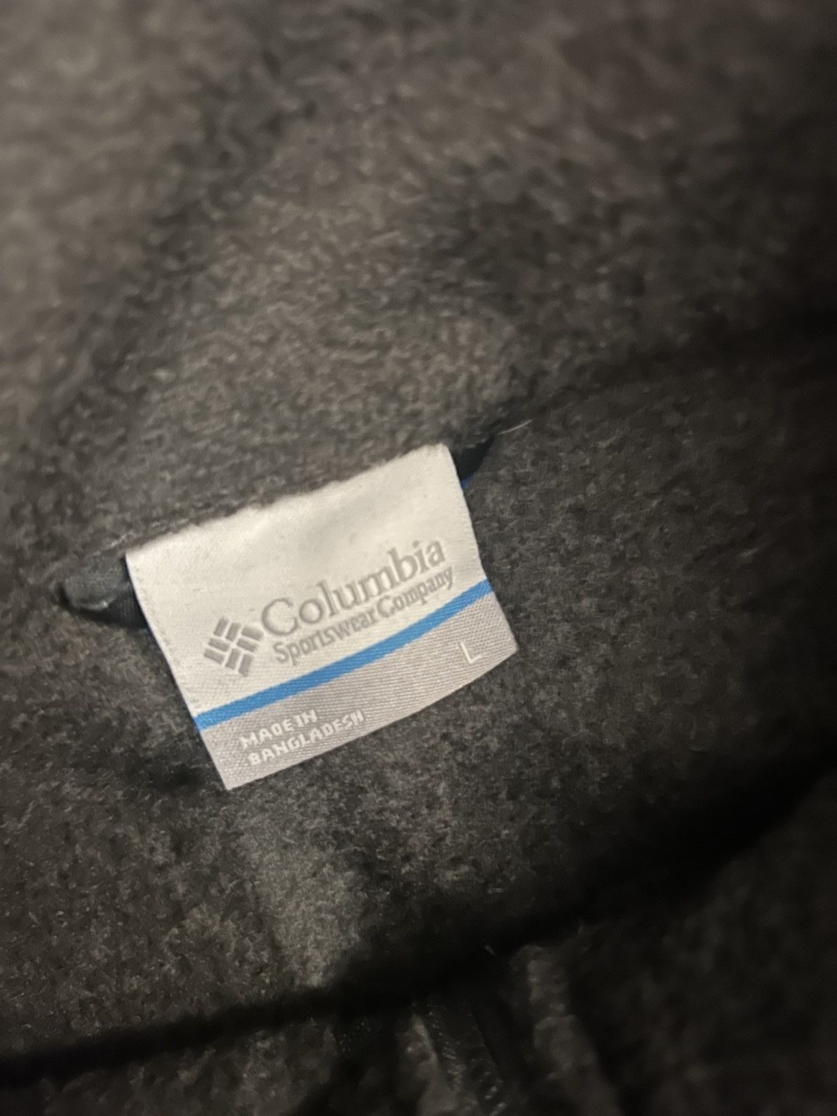 Columbia Columbia Vintage Fleece Pullover Jacket Large Grey and Blue Size US L / EU 52-54 / 3 - 3 Thumbnail