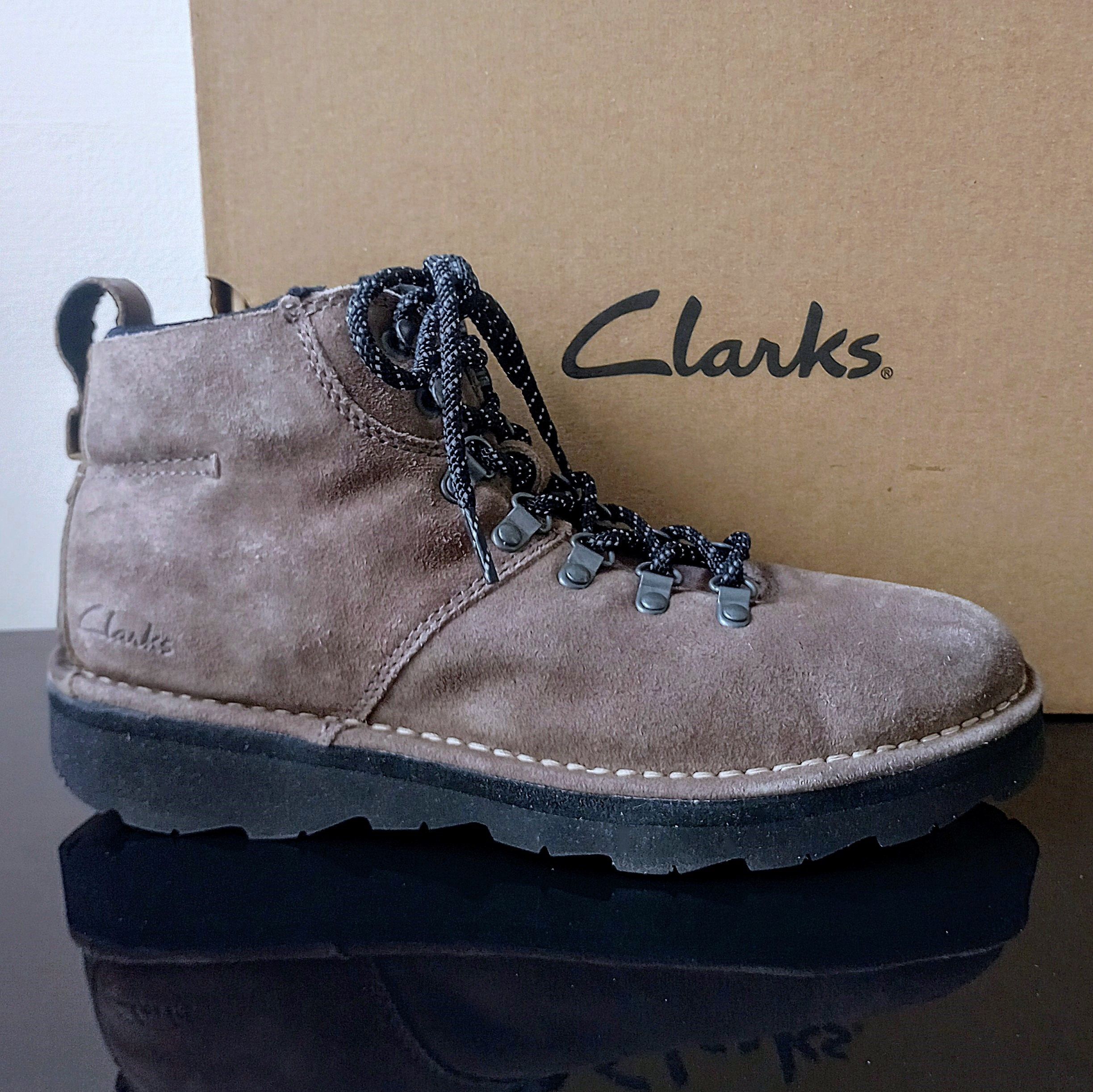 Clarks Clarks Men's Craftdale Hike Lightweight Boot in Gray Suede Size US 9 / EU 42 - 1 Thumbnail