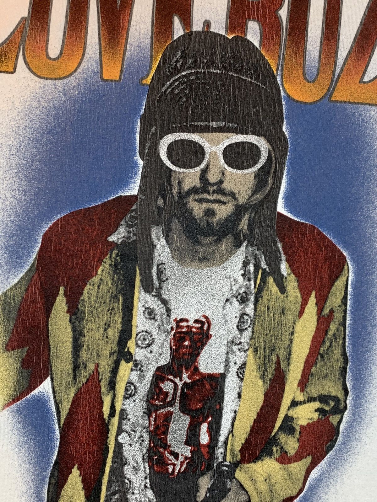 RARE* Hysteric Glamour Kurt Cobain Nirvana Love Buzz Shirt