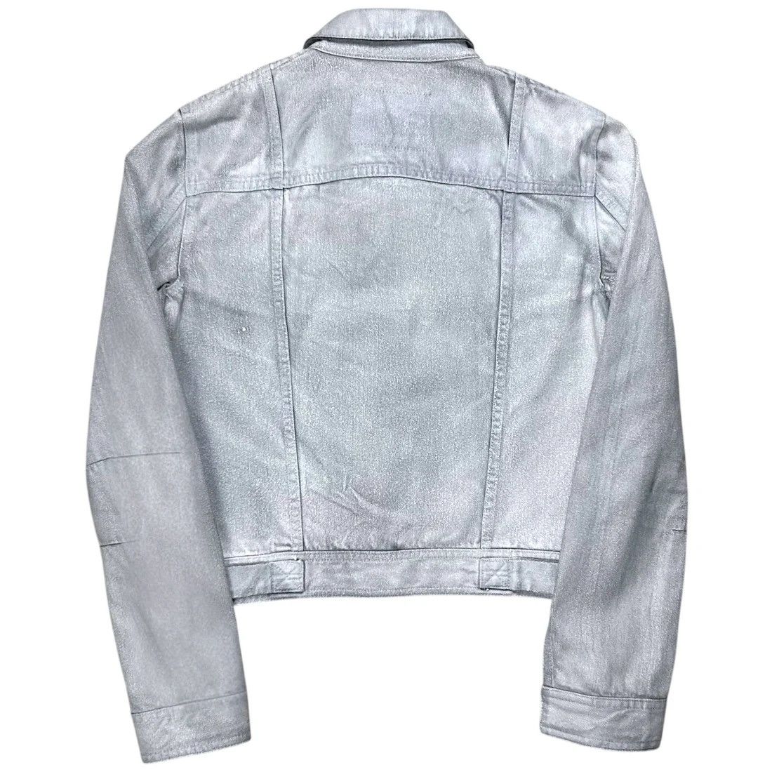 Balenciaga Balenciaga Waxed Paint Trucker Jacket - SS08 Size US S / EU 44-46 / 1 - 3 Thumbnail