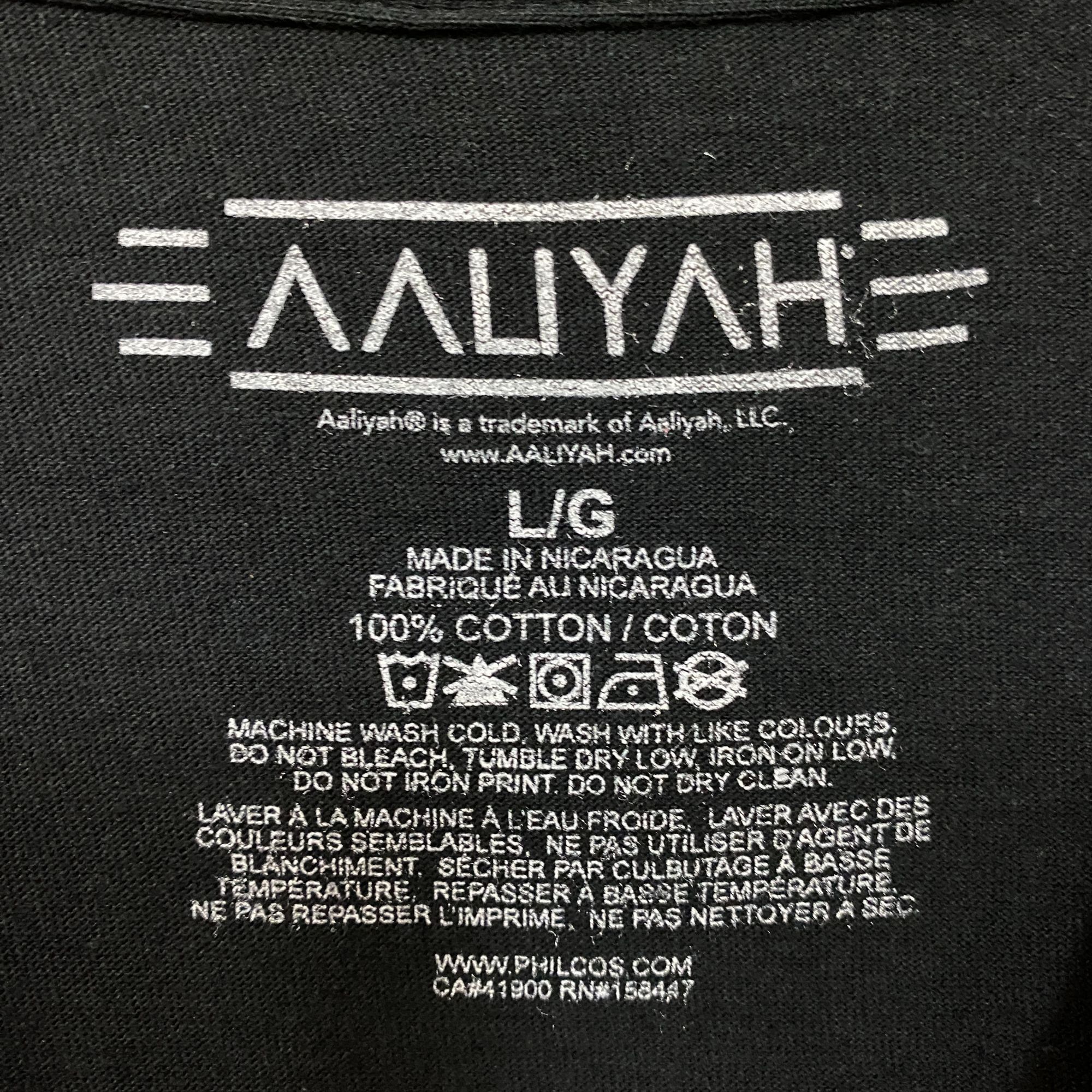 Other Aaliyah Princess of RnB Vtg Style Tee Large Size US L / EU 52-54 / 3 - 4 Thumbnail