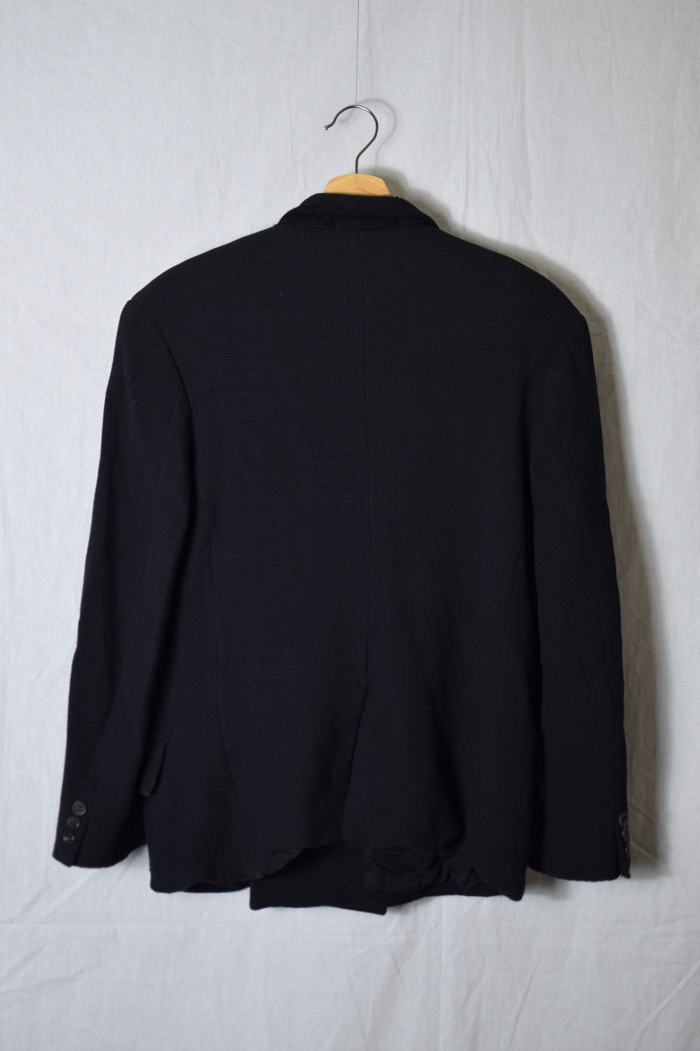 Yohji Yamamoto FINAL DROP - YYPH AW95 Soft Blazer - HE-J85-128 Size 48R - 3 Thumbnail
