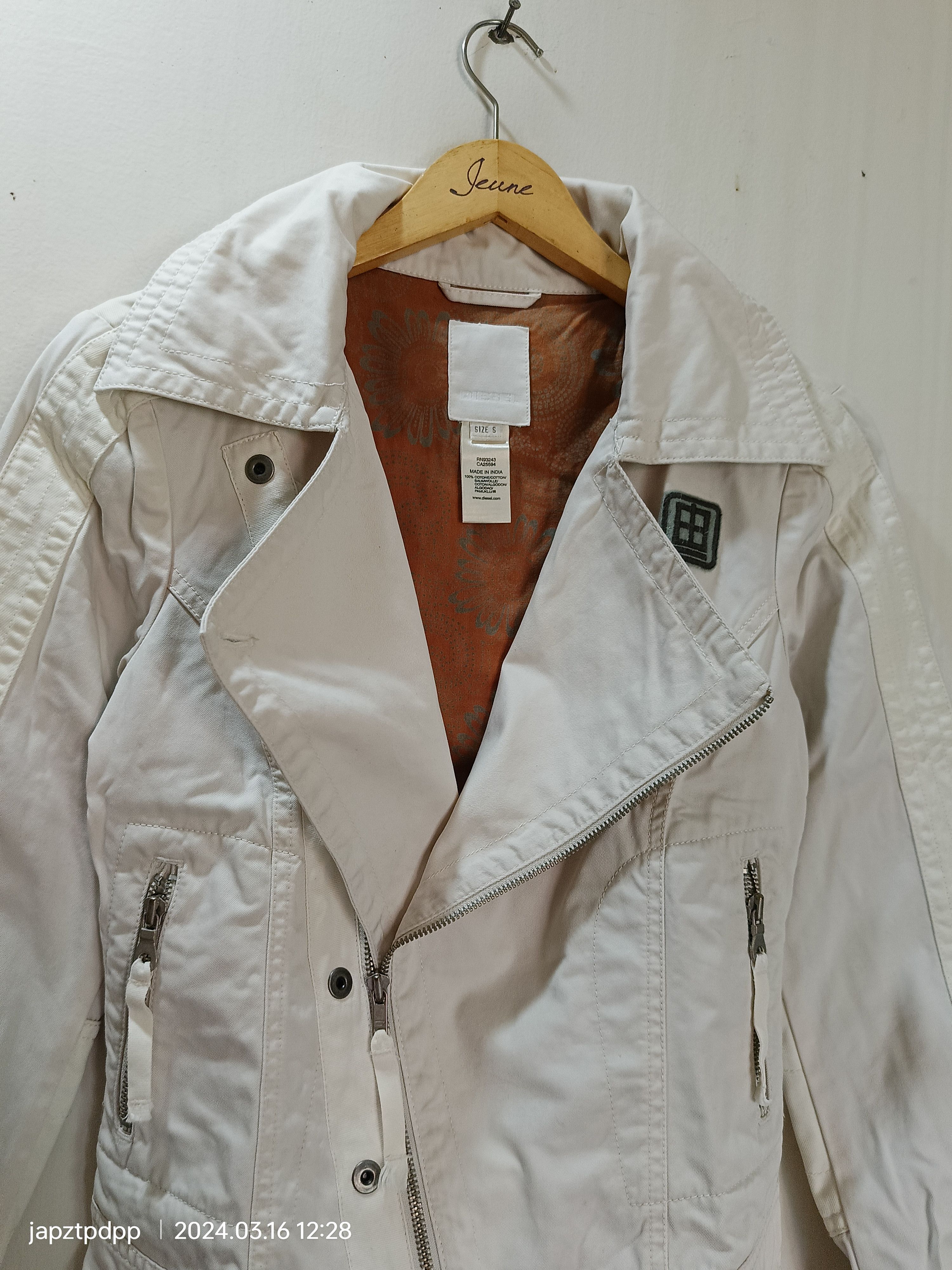 Diesel Diesel Ramones motorcycle denim jacket Size US S / EU 44-46 / 1 - 7 Thumbnail