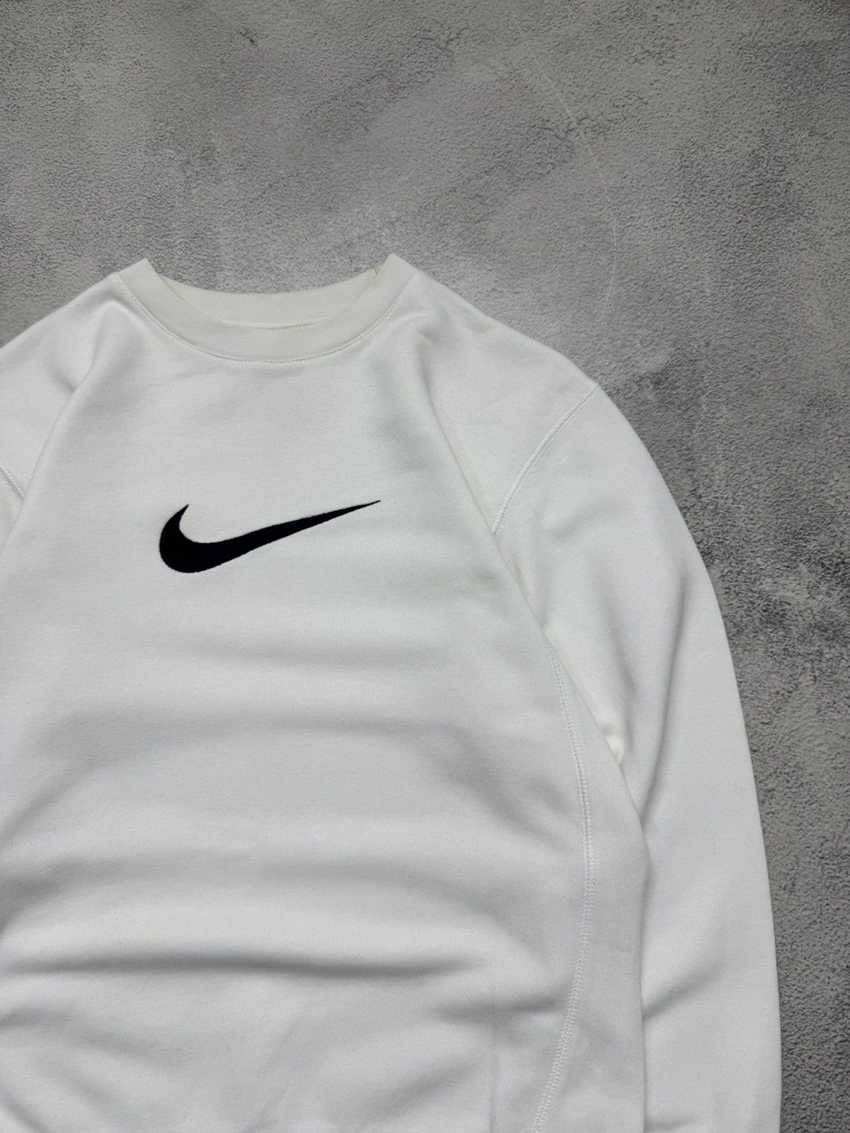 Nike Vintage Y2k Nike Sweatshirt Center Swoosh 00’s Size US XS / EU 42 / 0 - 5 Thumbnail