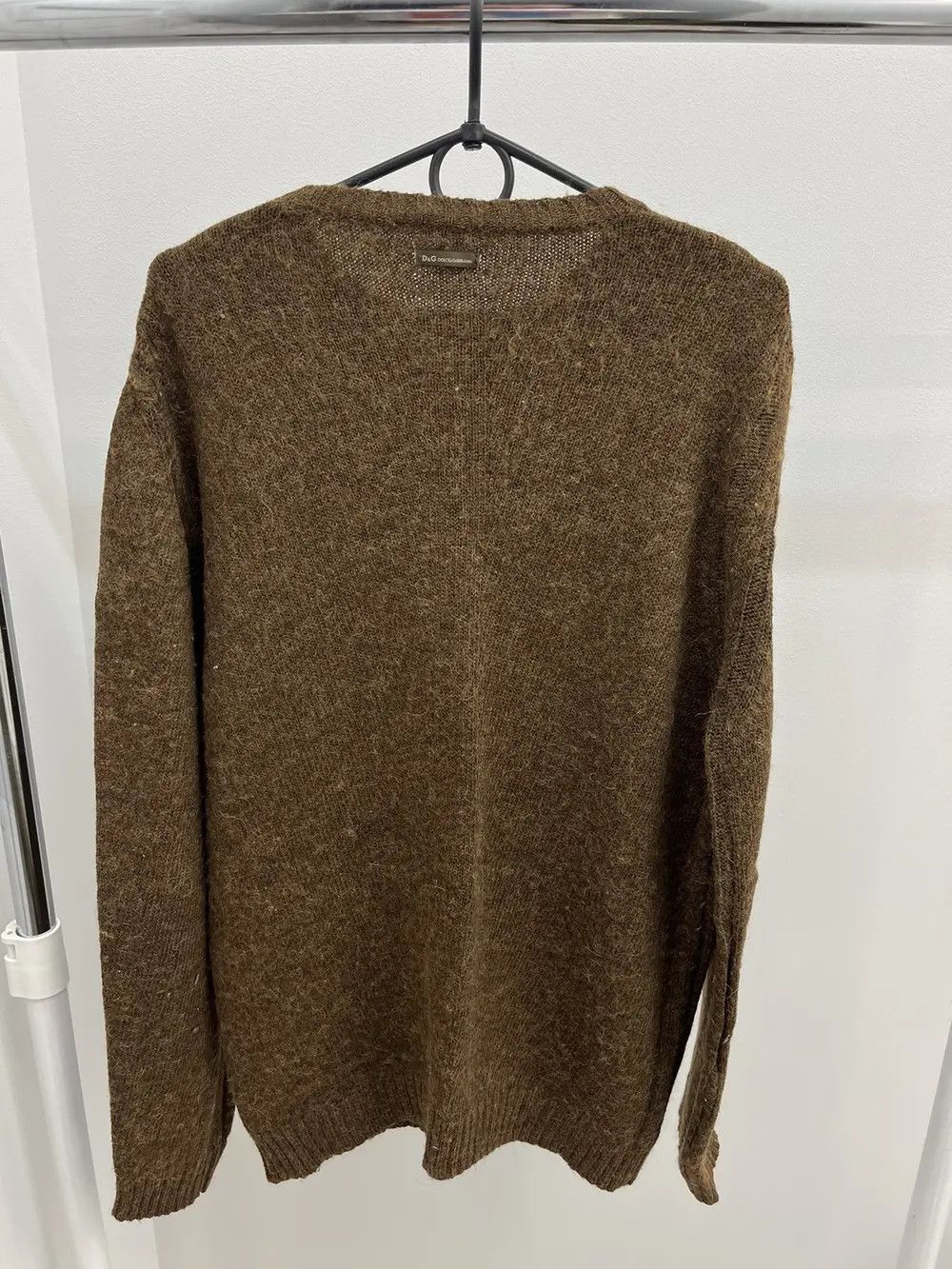 Dolce & Gabbana Vintage Dolce & Gabbana Alpaca Wool Sweater Size US XL / EU 56 / 4 - 2 Thumbnail