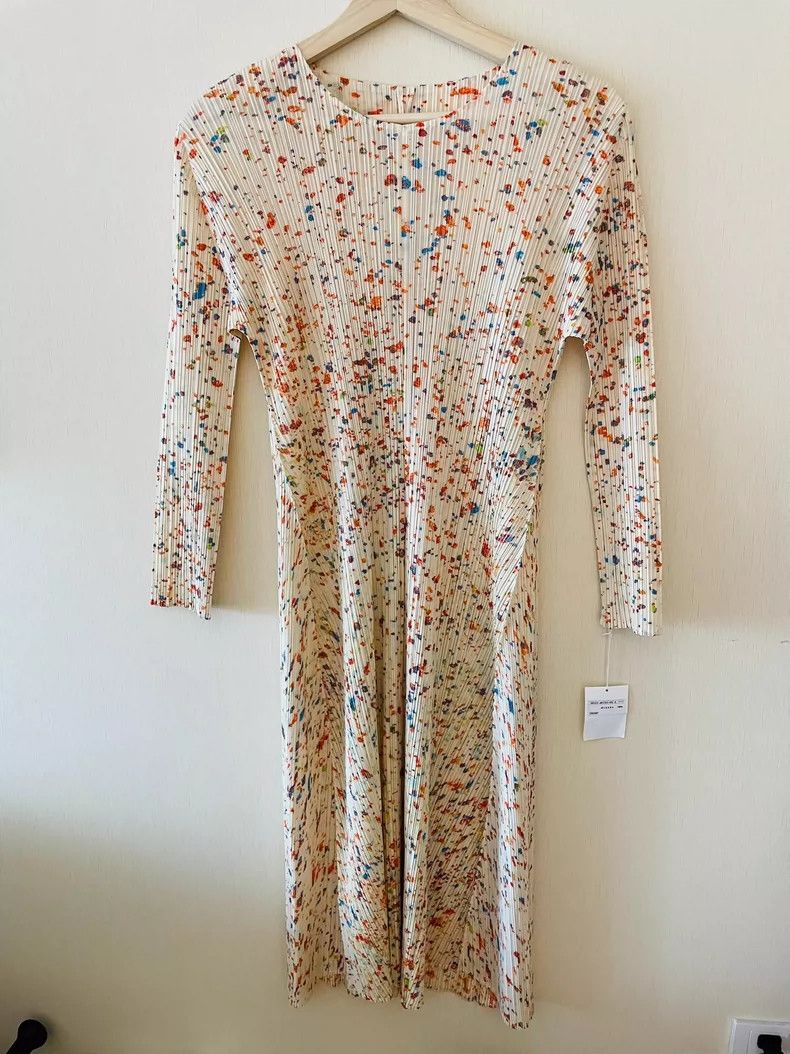 Issey Miyake Issey Miyake Dot Dress Size M / US 6-8 / IT 42-44 - 4 Thumbnail