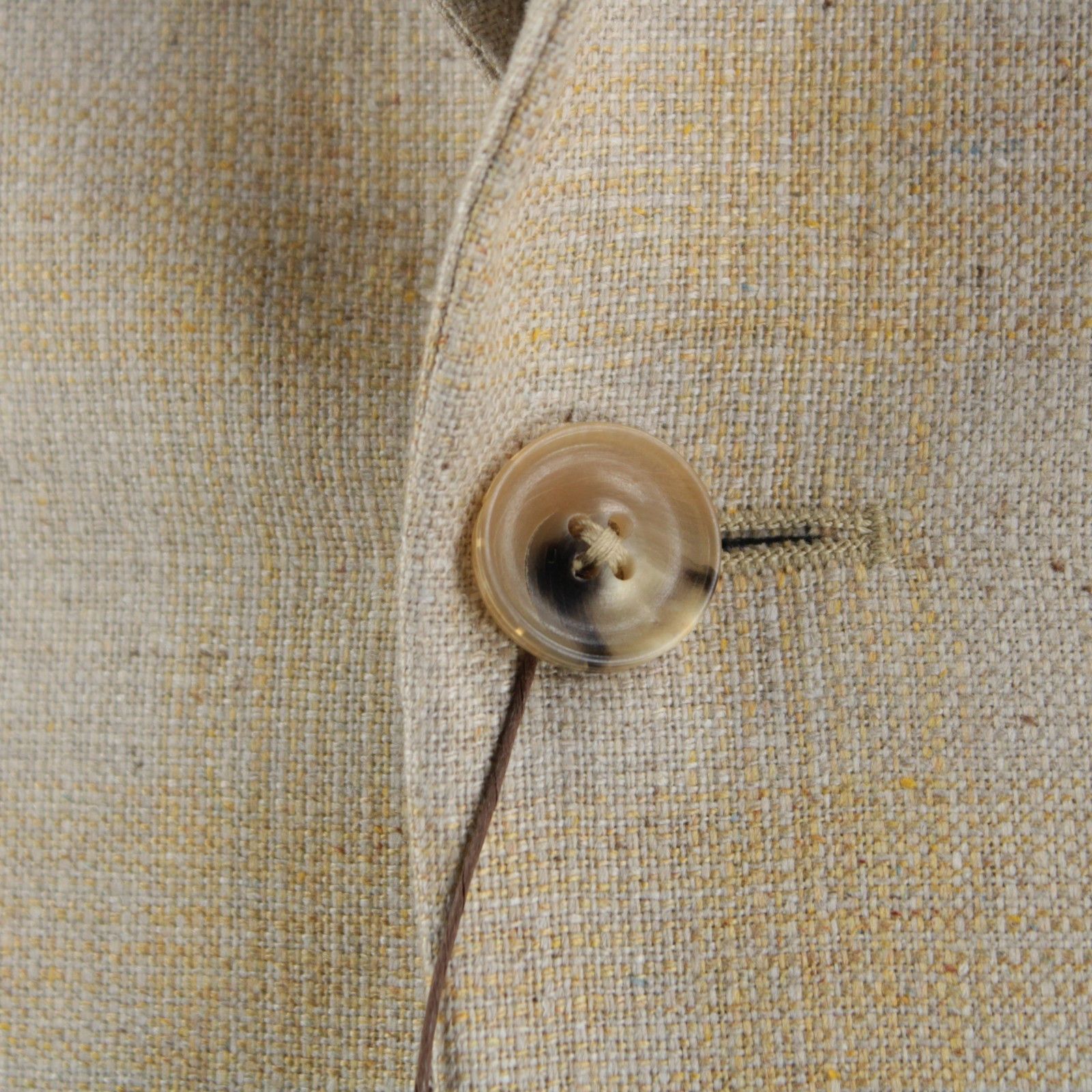 Canali Canali Sport Coat Size 42 Regular US in Beige Size 42R - 2 Thumbnail