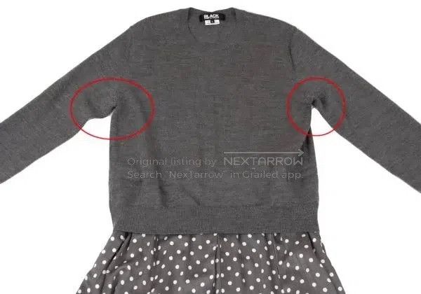 Comme des Garcons Comme Des Garcons Gray vintage polka dot dress Size L / US 10 / IT 46 - 4 Thumbnail