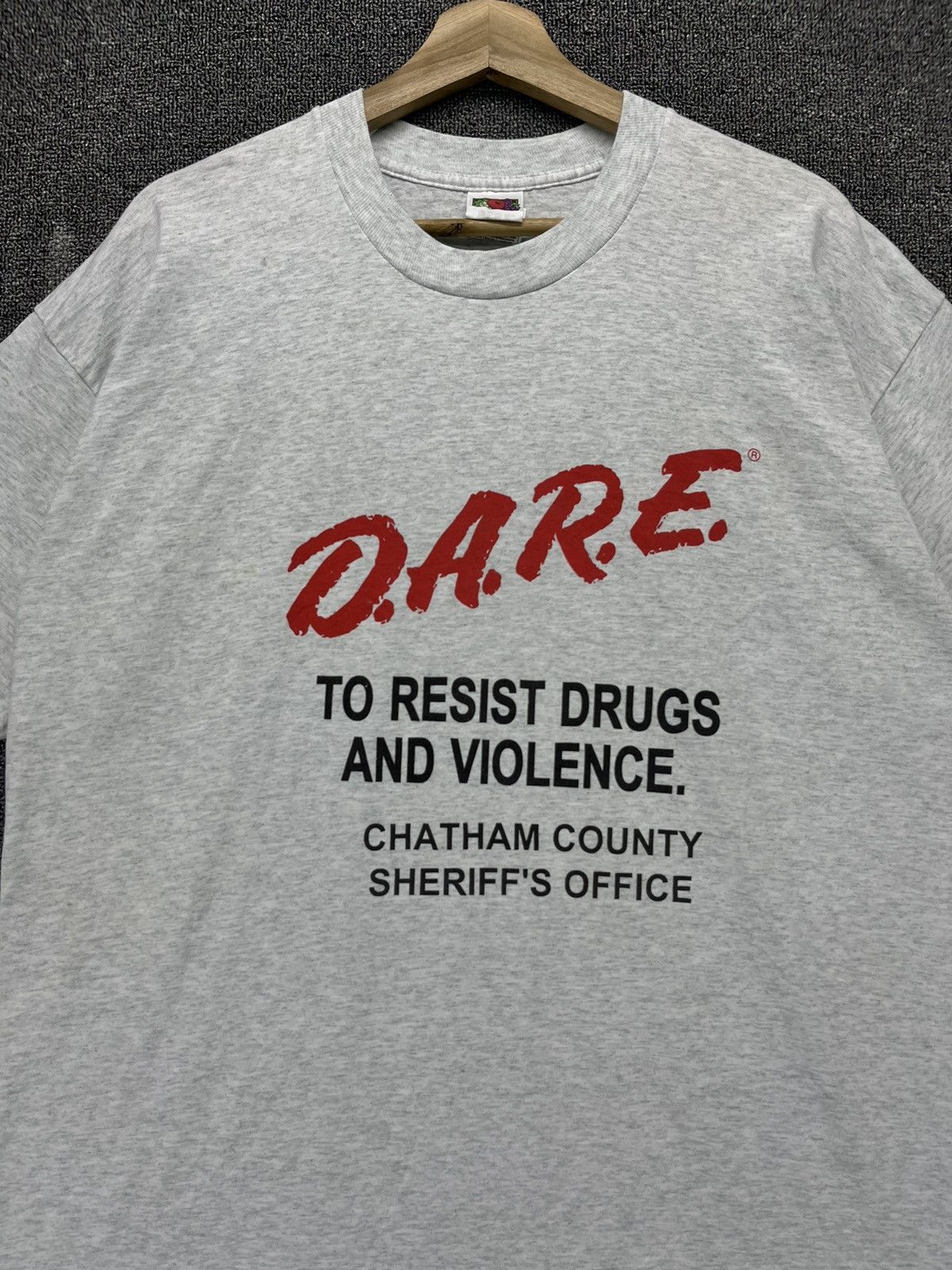 Band Tees Vintage D.A.R.E Punk Rock Band Tees T Shirt Size US XL / EU 56 / 4 - 5 Thumbnail
