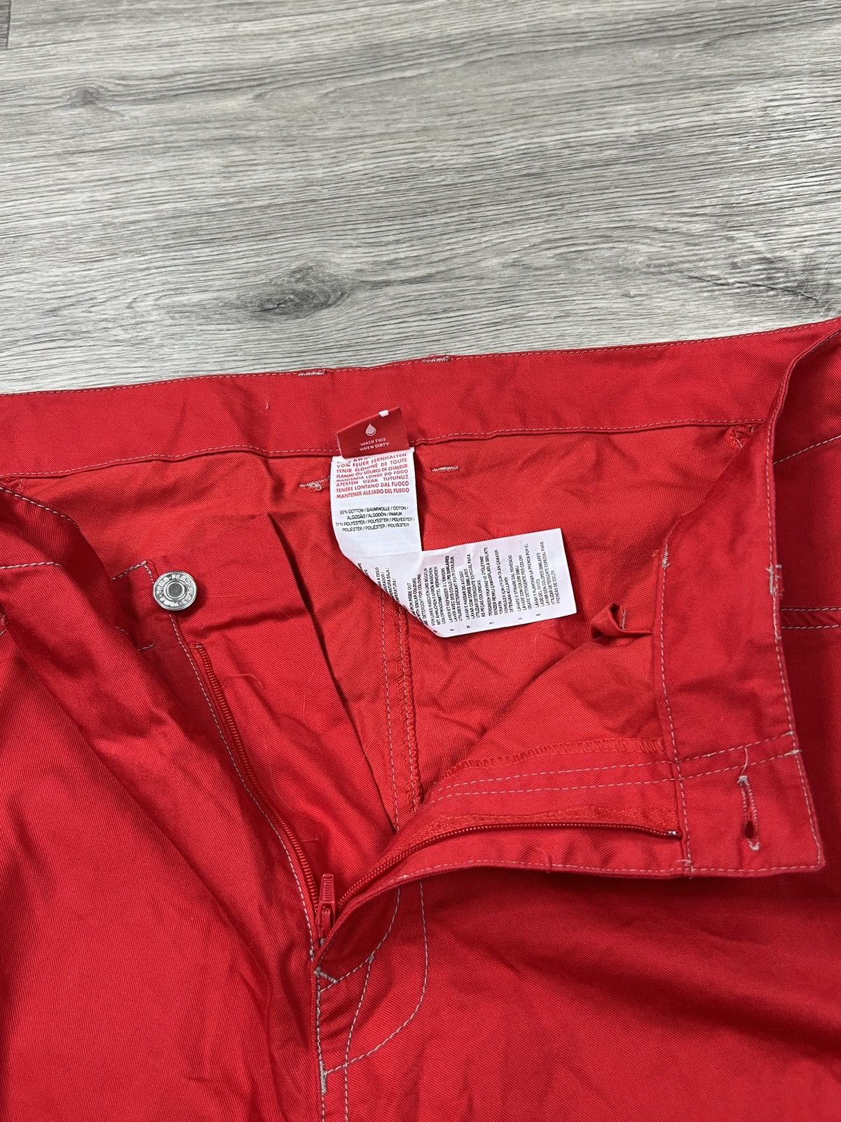 Puma Puma x Ducati Corse MotoGP Team Issue Cargo Pants Red Sz 36 Size US 36 / EU 52 - 7 Thumbnail