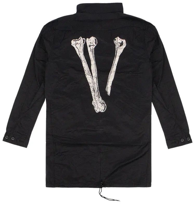 Carhartt VLONE Bone V Field Jacket FW17 Black Japan M-65 Parka L Size US L / EU 52-54 / 3 - 1 Thumbnail