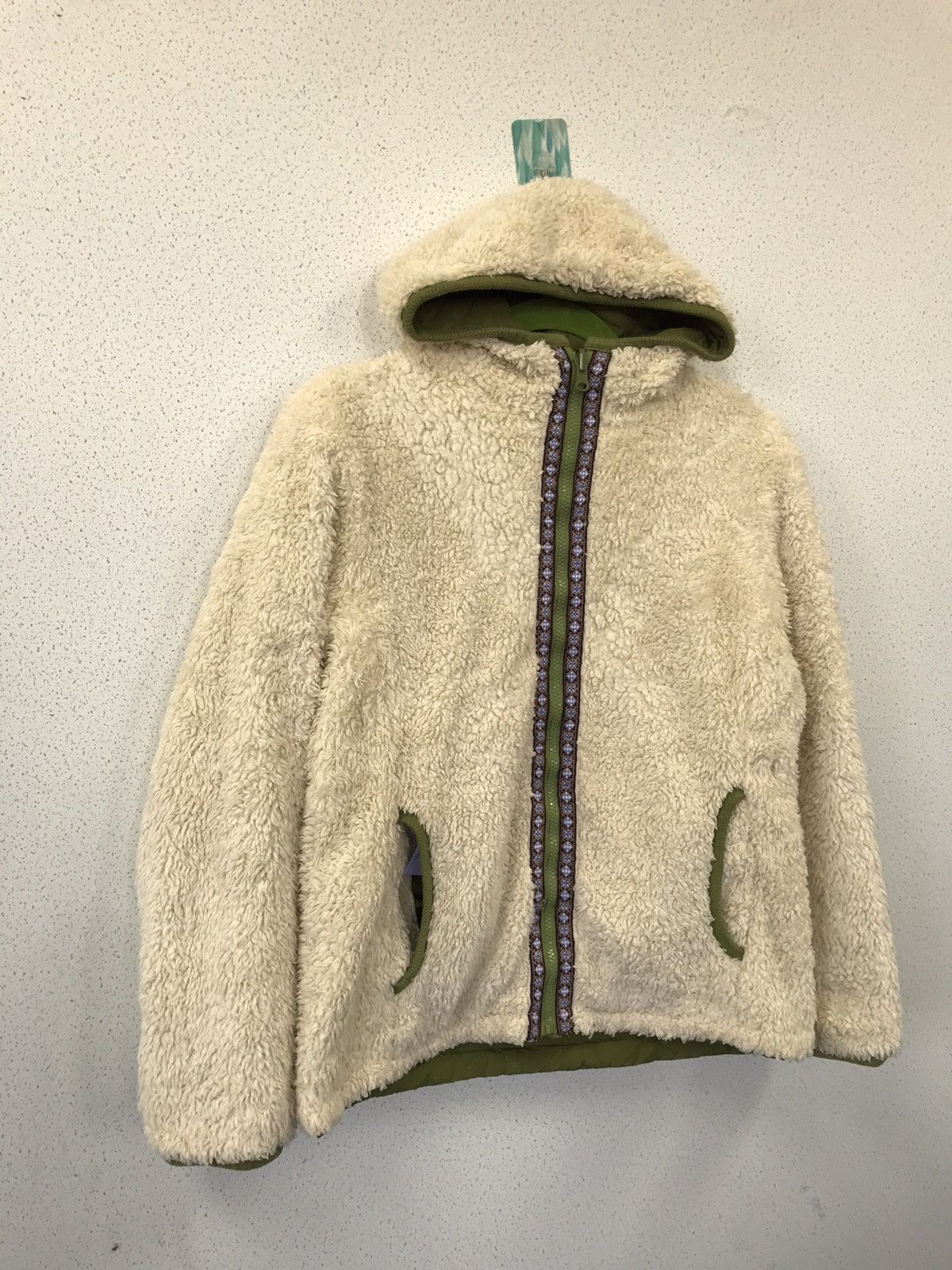 Japanese Brand Women Reversible Fleece Jacket Size M / US 6-8 / IT 42-44 - 5 Thumbnail