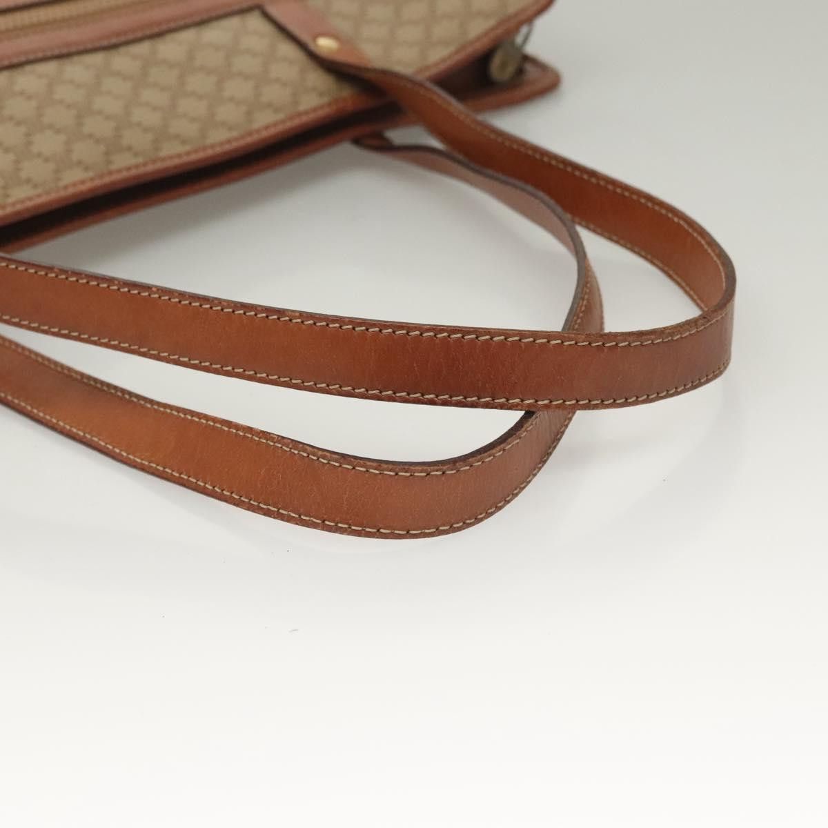 Celine CELINE Macadam Canvas Tote Bag Beige Gold Size ONE SIZE - 7 Thumbnail