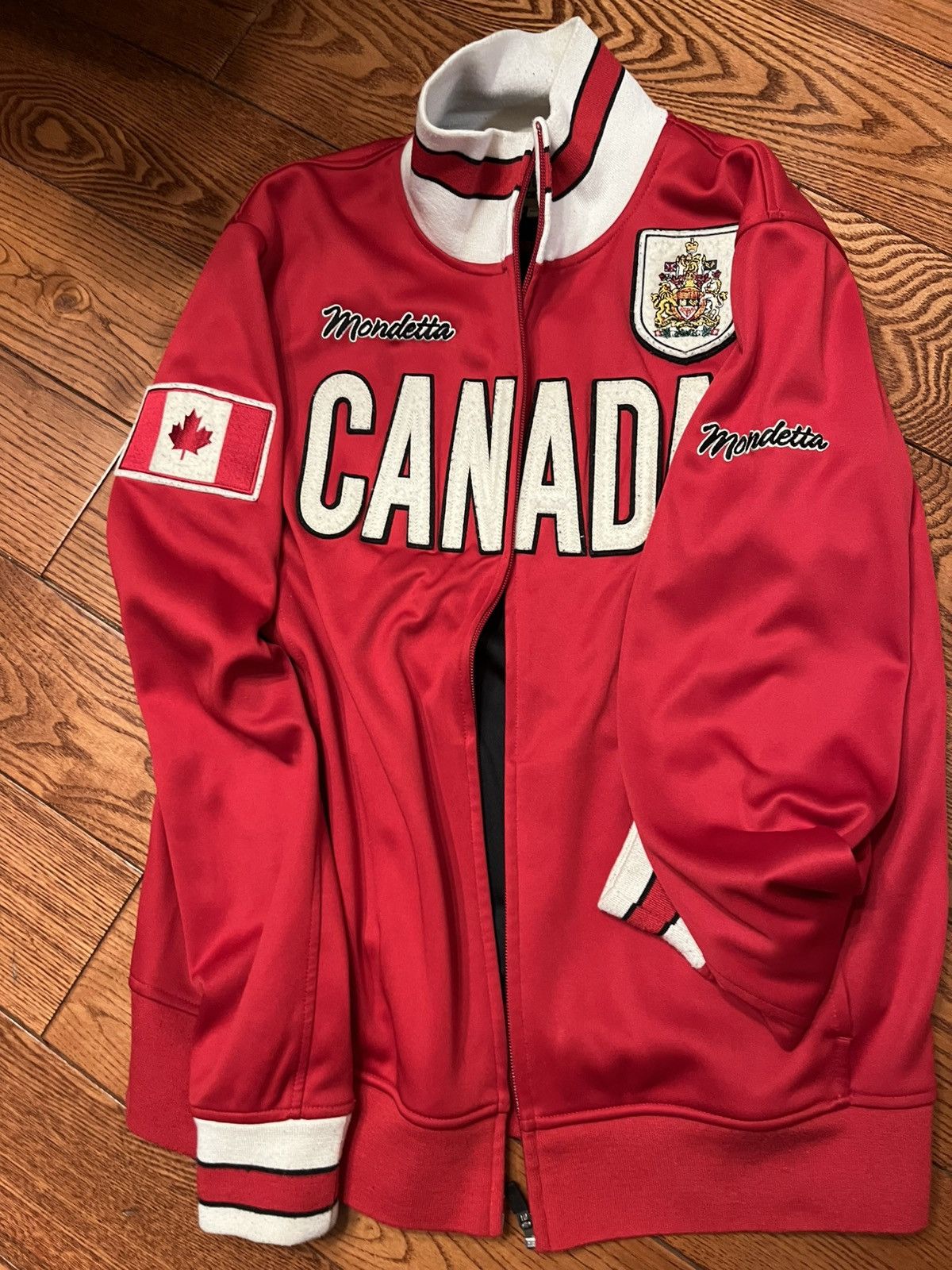 Mondetta Mondetta Canada Jacket Vintage late 1980's early 90-'s Size US M / EU 48-50 / 2 - 3 Thumbnail