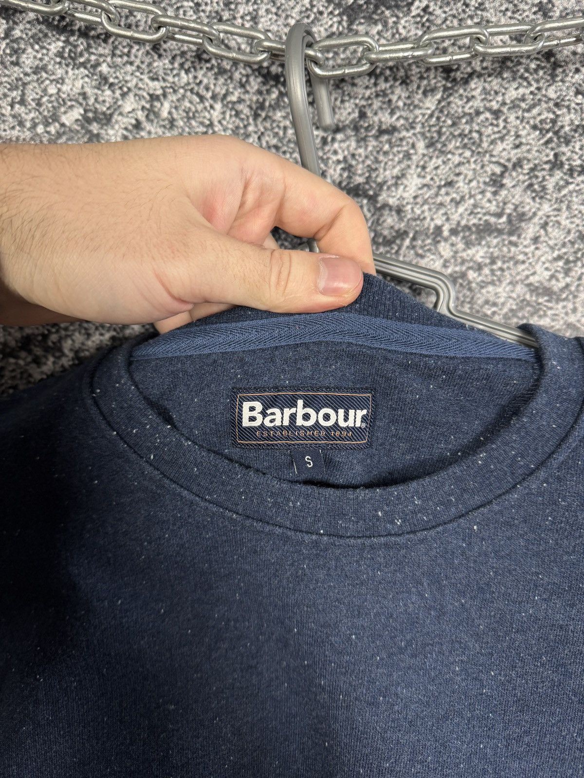 Barbour Men’s Barbour Neutical Supply Dept Sweatshirt Luxury Size S Size US S / EU 44-46 / 1 - 7 Thumbnail