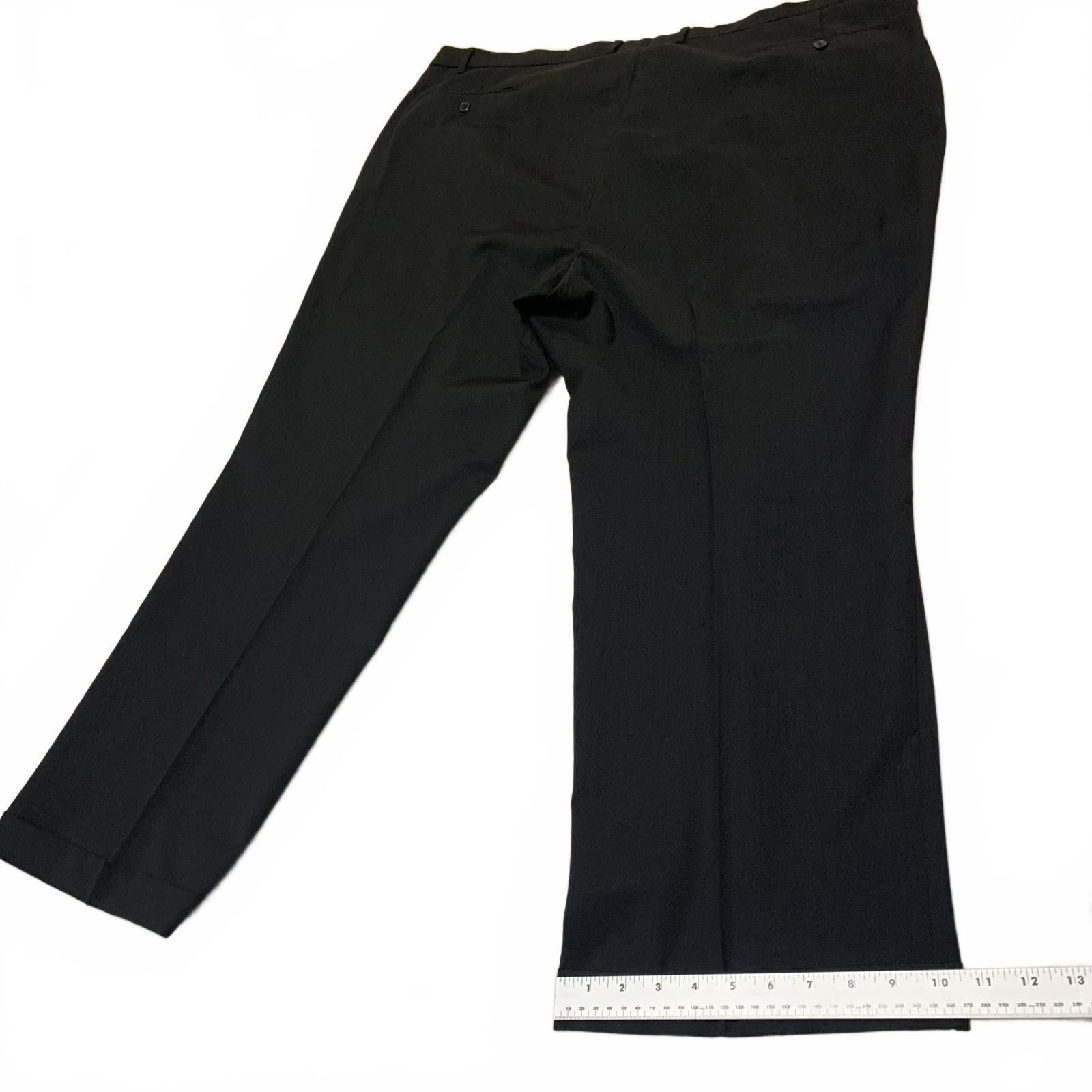Other Giorgio Cosani Men's Black Dress Formal Pants Size 42R - 7 Thumbnail