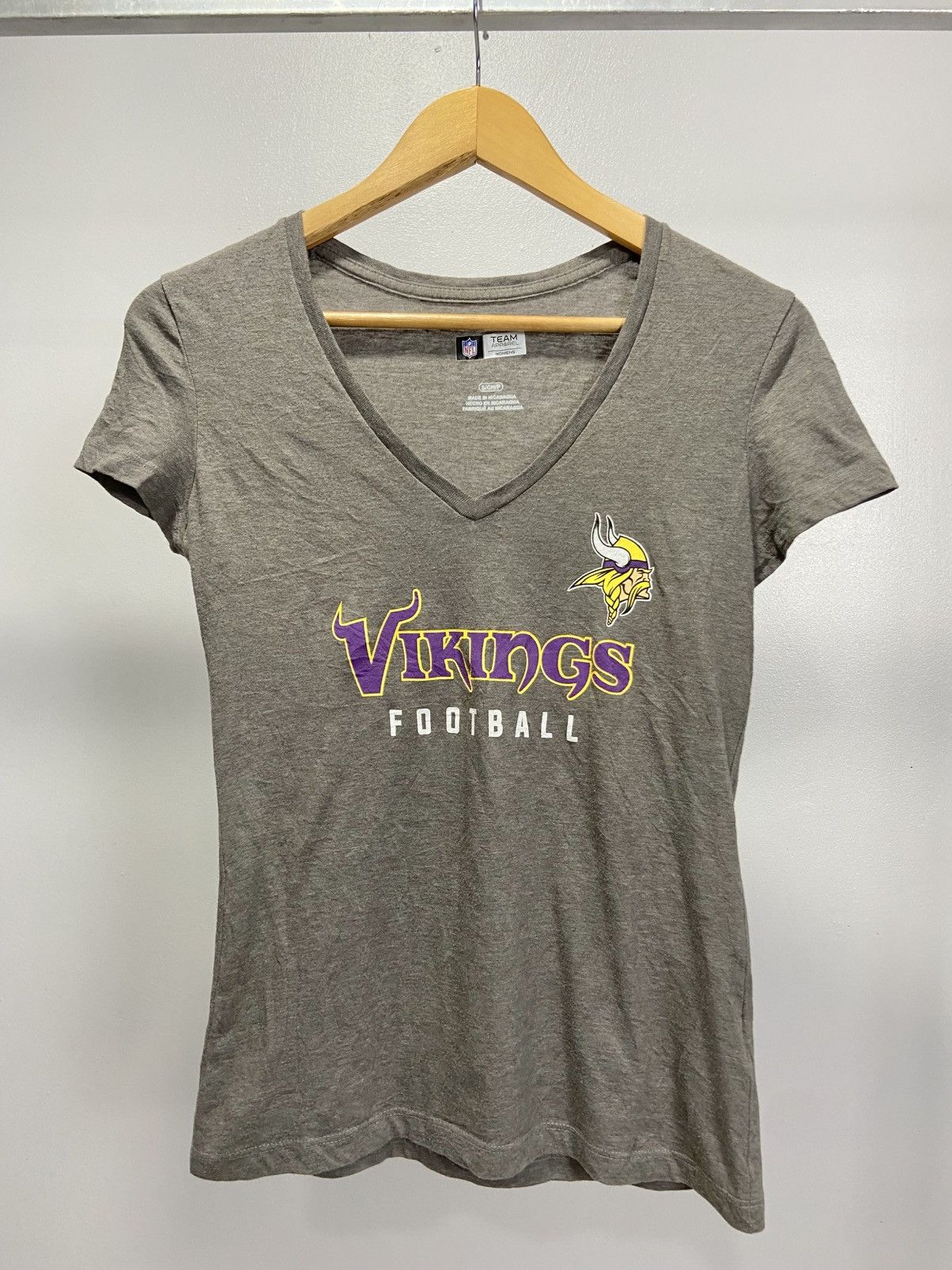 NFL × Vintage Nfl Viking Football t shirt Size S / US 4 / IT 40 - 1 Thumbnail