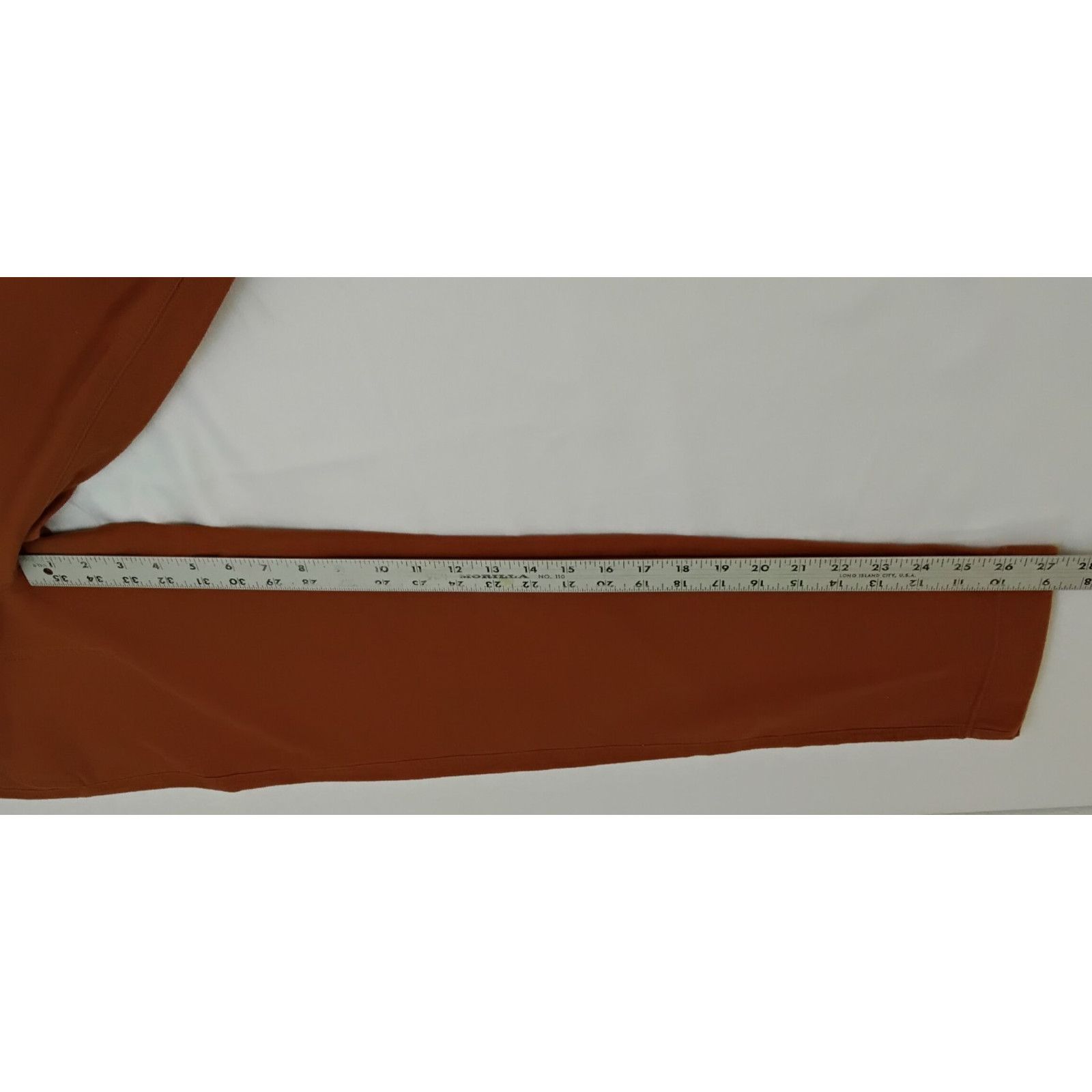J.Crew J. Crew Straight Pant Women 00 (26"x27") Orange Trouser NWT Size 24" / US 00 / IT 34 - 12 Thumbnail