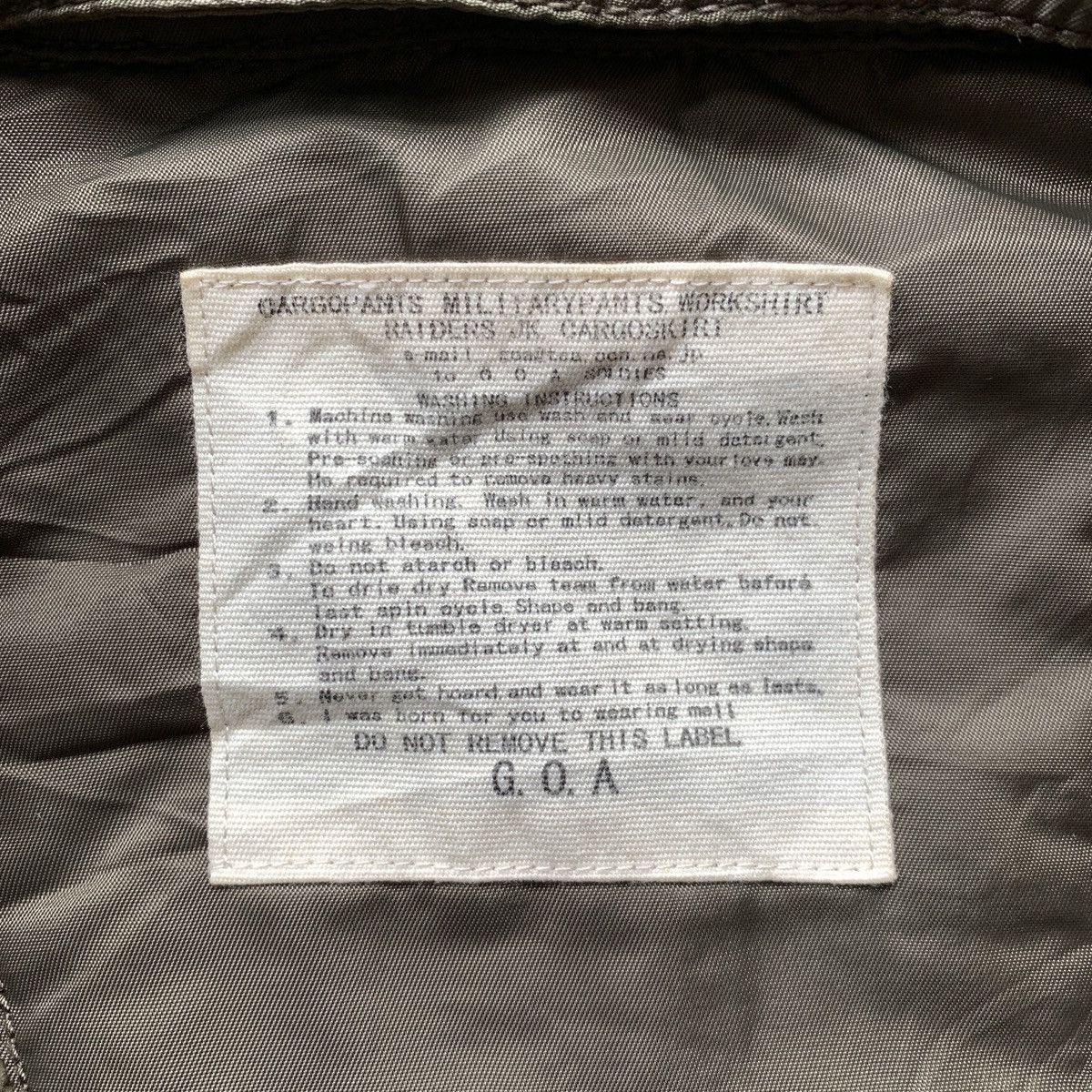 2000's G.O.A Archive Military Bomber Jacket
