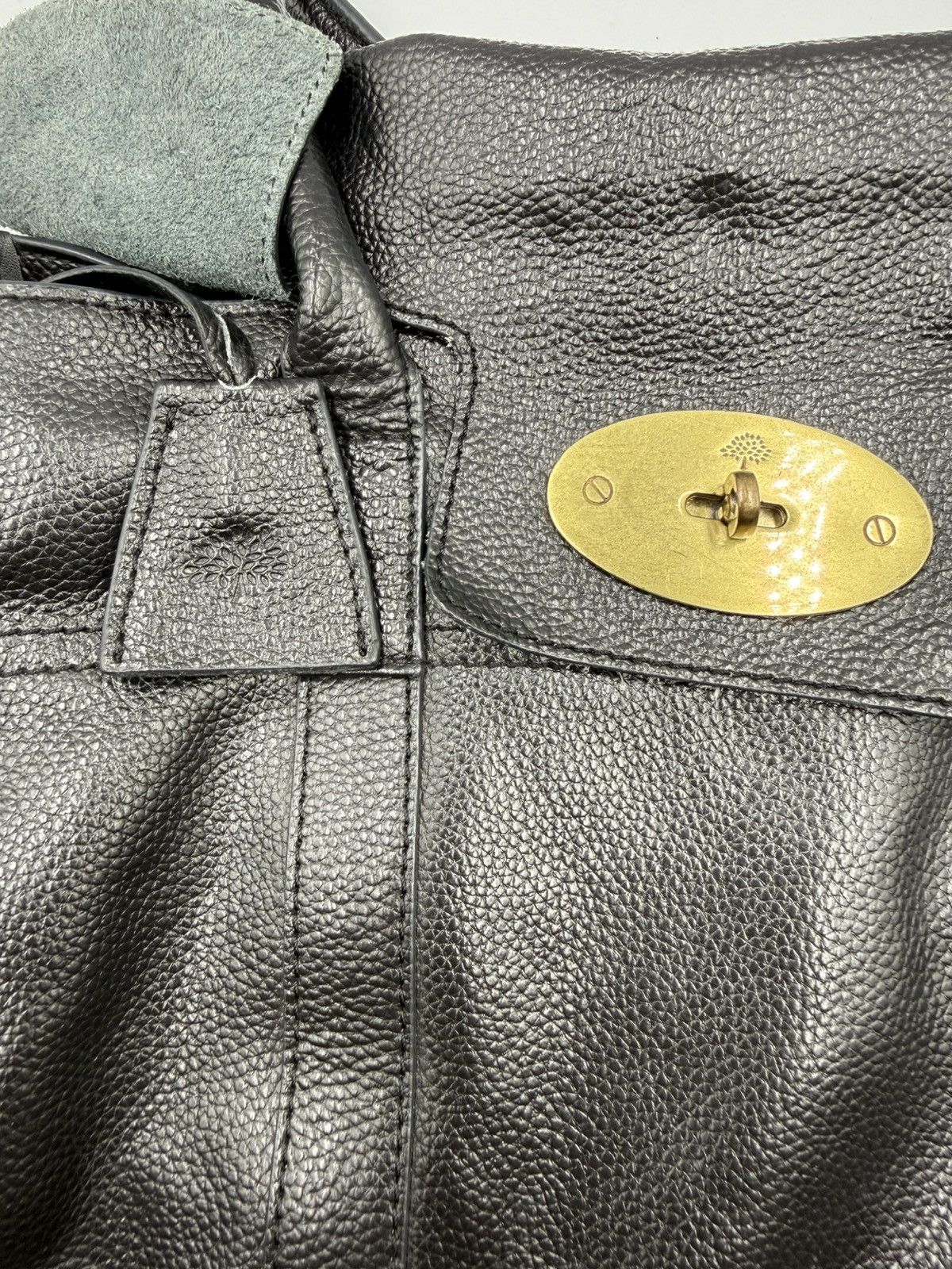 Mulberry Vintage Mulberry BlackLeather Bayswater Bag Made in England Size ONE SIZE - 11 Thumbnail