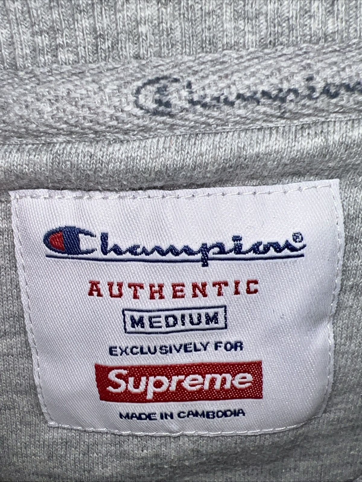 Champion × Supreme Supreme x Champion crewneck sweater Size US M / EU 48-50 / 2 - 2 Thumbnail