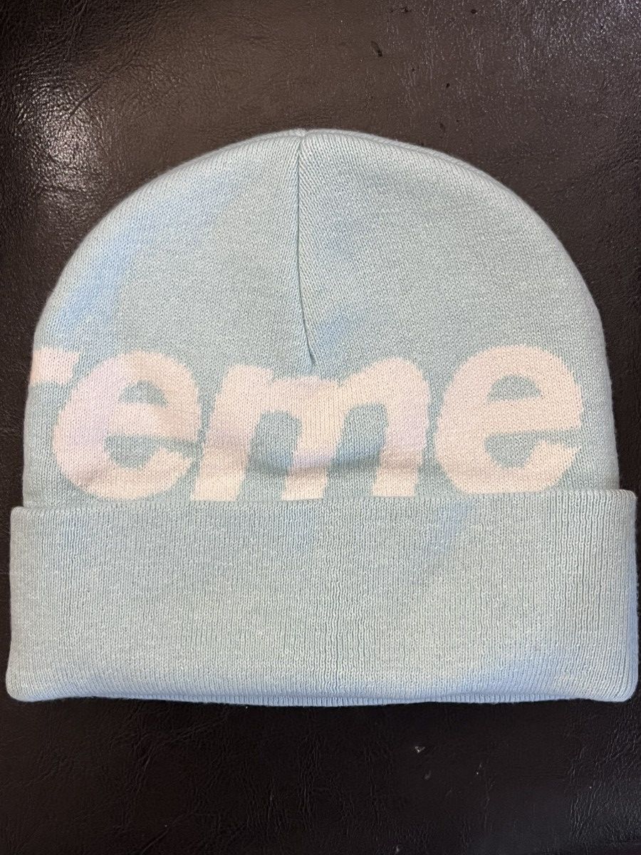 Supreme Supreme light blue beanie NEW Size ONE SIZE - 2 Thumbnail