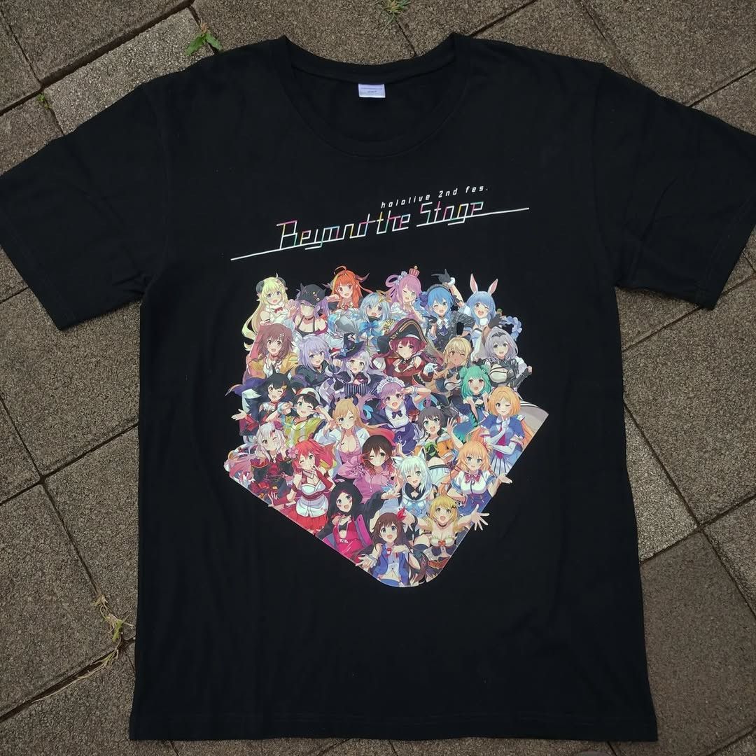 Anime Hololive Beyond The Stage Live 2020 Tee Size US XL / EU 56 / 4 - 1 Thumbnail