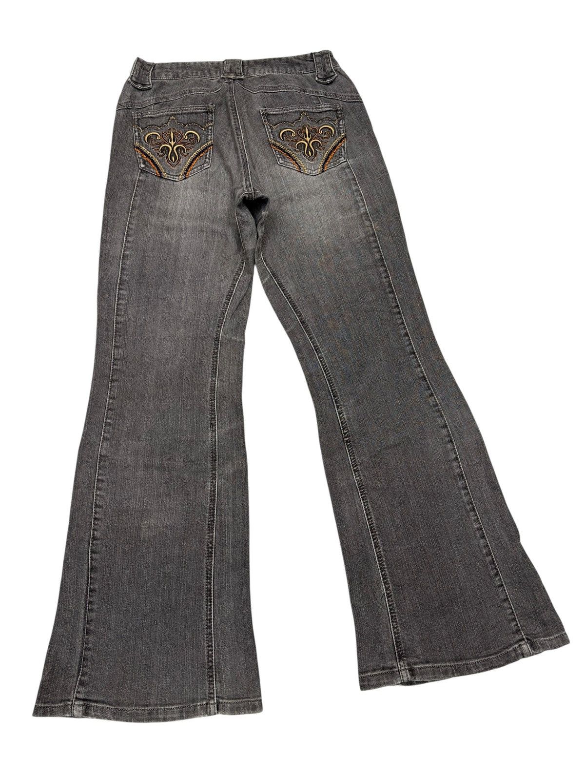 If Six Was Nine Vintage Flared Jeans Japanese Brand Nouvo x Nouvo Flare Jean Size US 28 / EU 44 - 4 Thumbnail