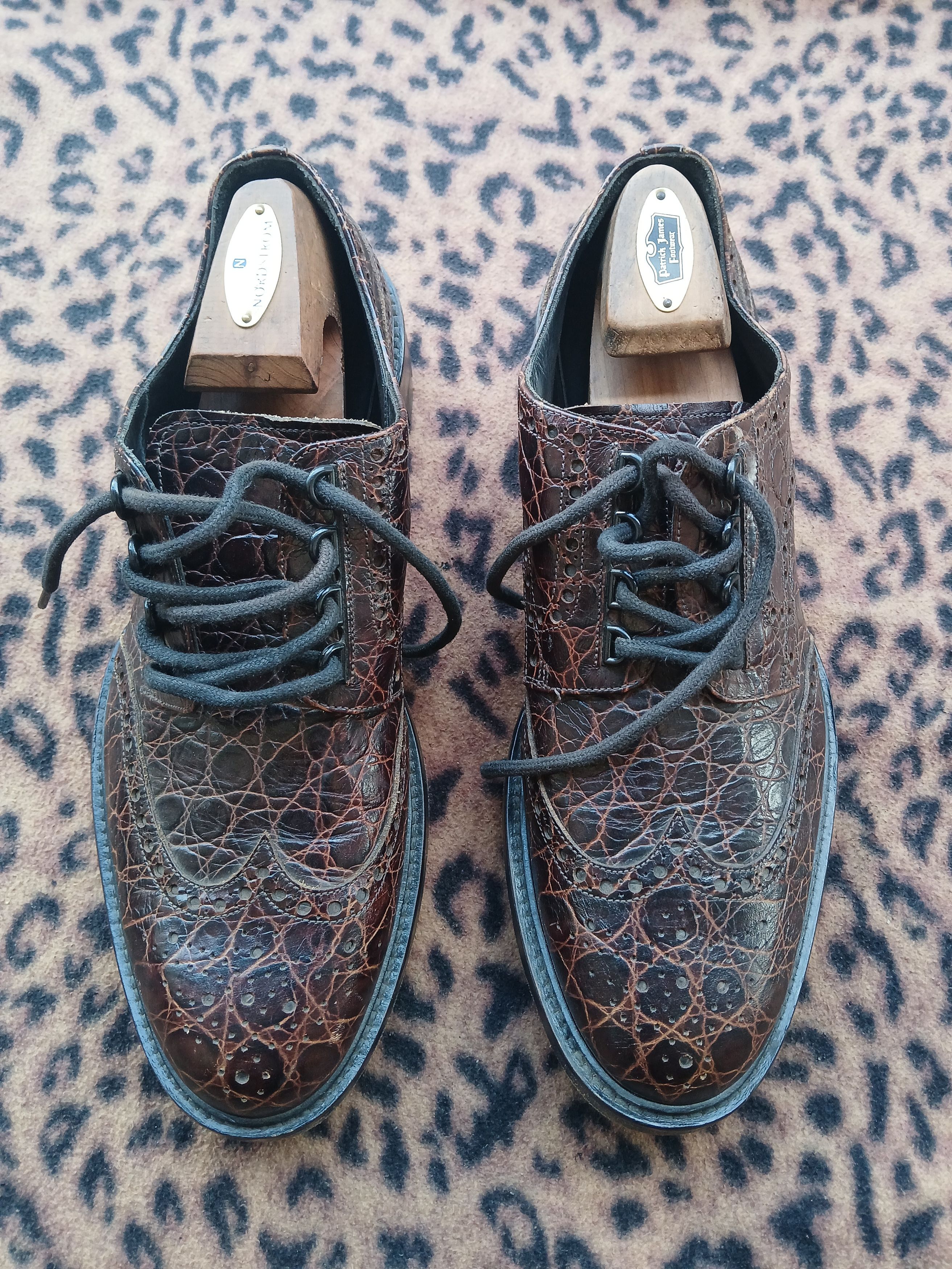 Versace Versace men leather shoe Size US 11 / EU 44 - 1 Thumbnail