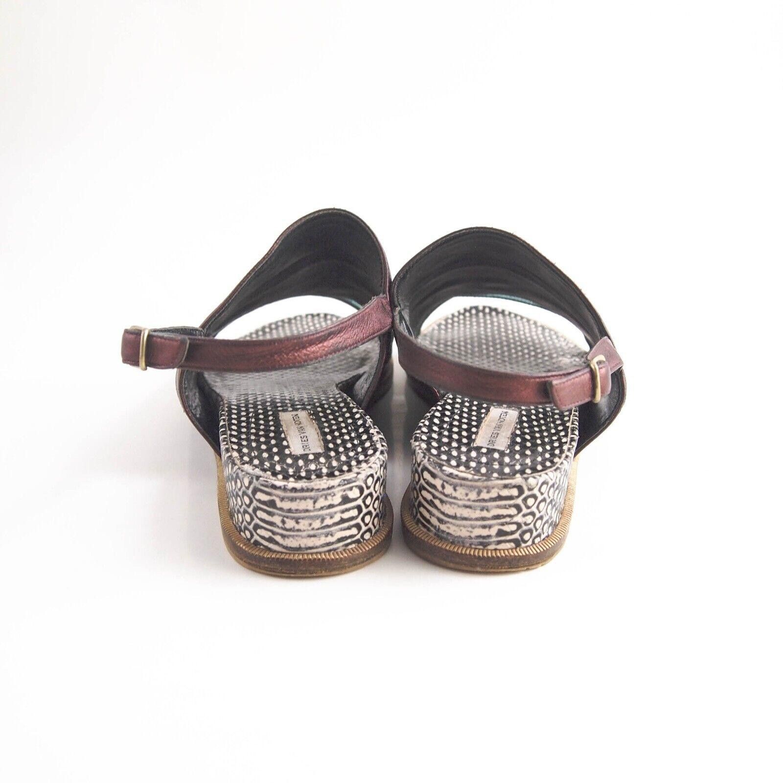 Dries Van Noten Dries Van Noten Slingback Sandals Size US 10.5 EU 40.5 Size US 10.5 / IT 40.5 - 5 Thumbnail
