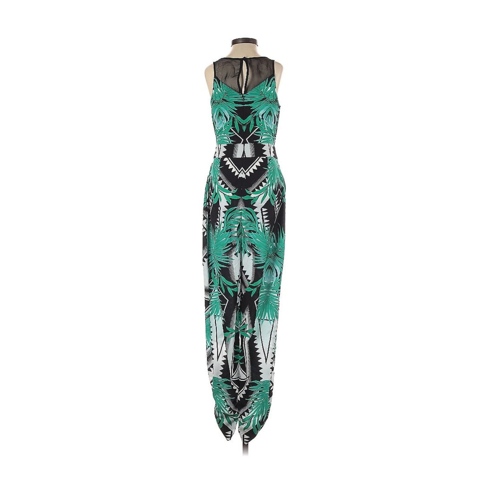 Other Bless’ed Are The Meek Tropical Boho Pattern Jumpsuit Romper Size 25" / US 0 / IT 36 - 2 Thumbnail