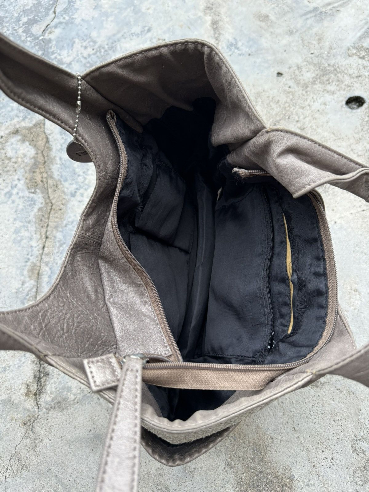 Y's × Y's for Men × Yohji Yamamoto Y’saccs Woven Straw By Yohji Yamamoto handbag Size ONE SIZE - 6 Thumbnail