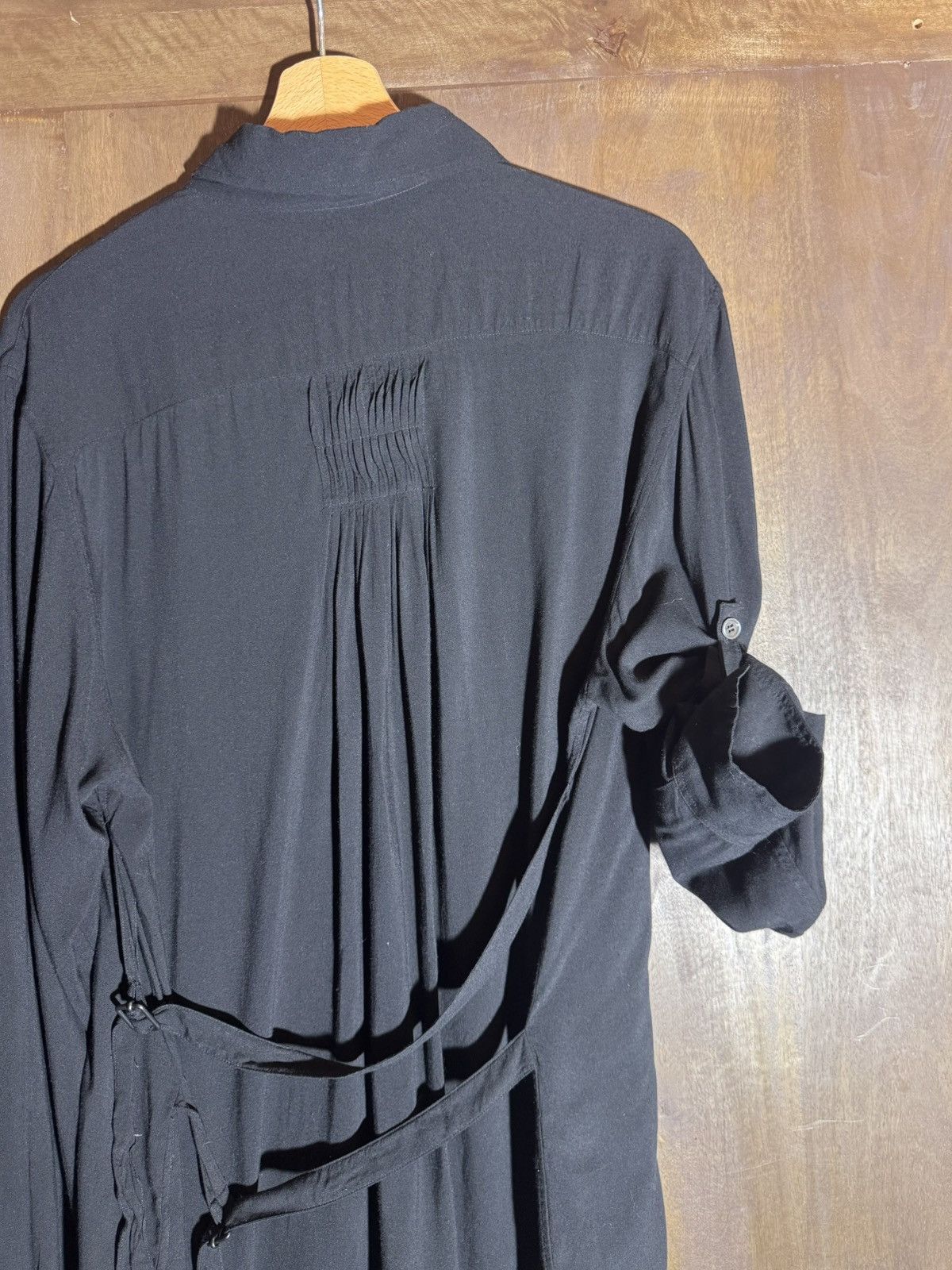 Ann Demeulemeester ann demeulemeester fw10 runway long black shirt 40 fr Size M / US 6-8 / IT 42-44 - 11 Thumbnail