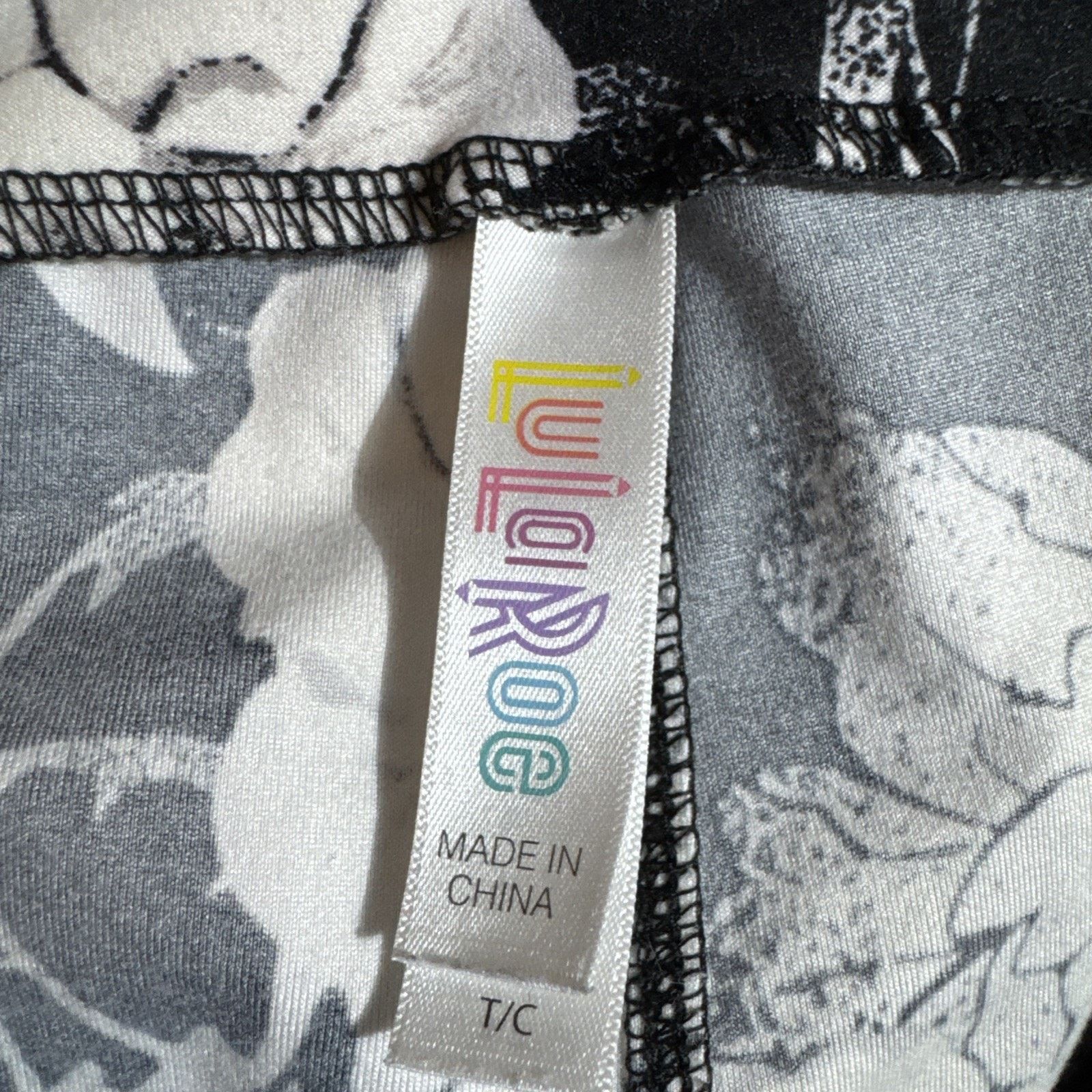 Other Floral Boho Chic Leggings Plus Tall Curvy Dark Fairy Grunge Size 34" / US 12 / IT 48 - 7 Thumbnail