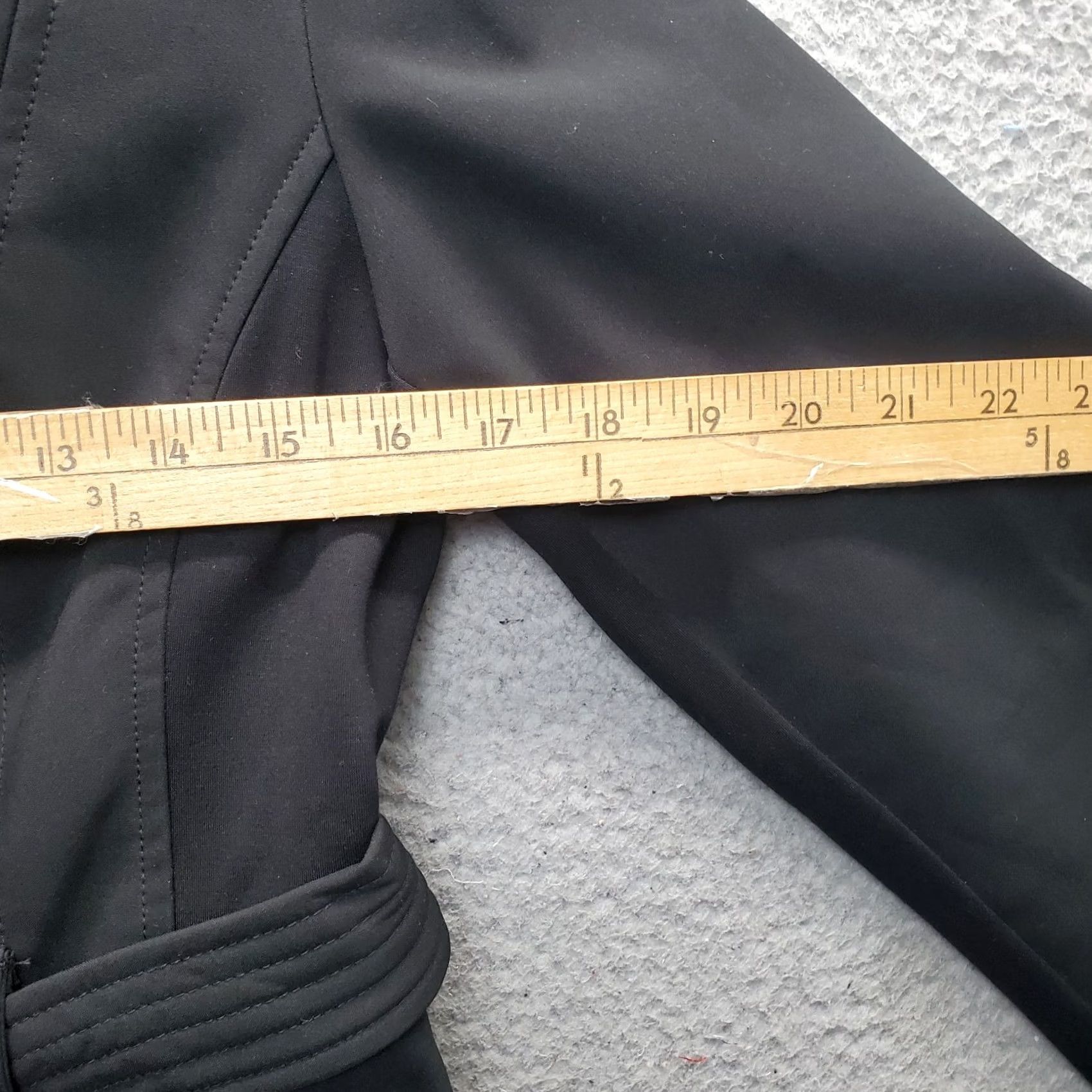 Vintage Sebby Coat Womens M Black Collection Trench Water Resistant Windproof Zip EUC Size M / US 6-8 / IT 42-44 - 4 Thumbnail