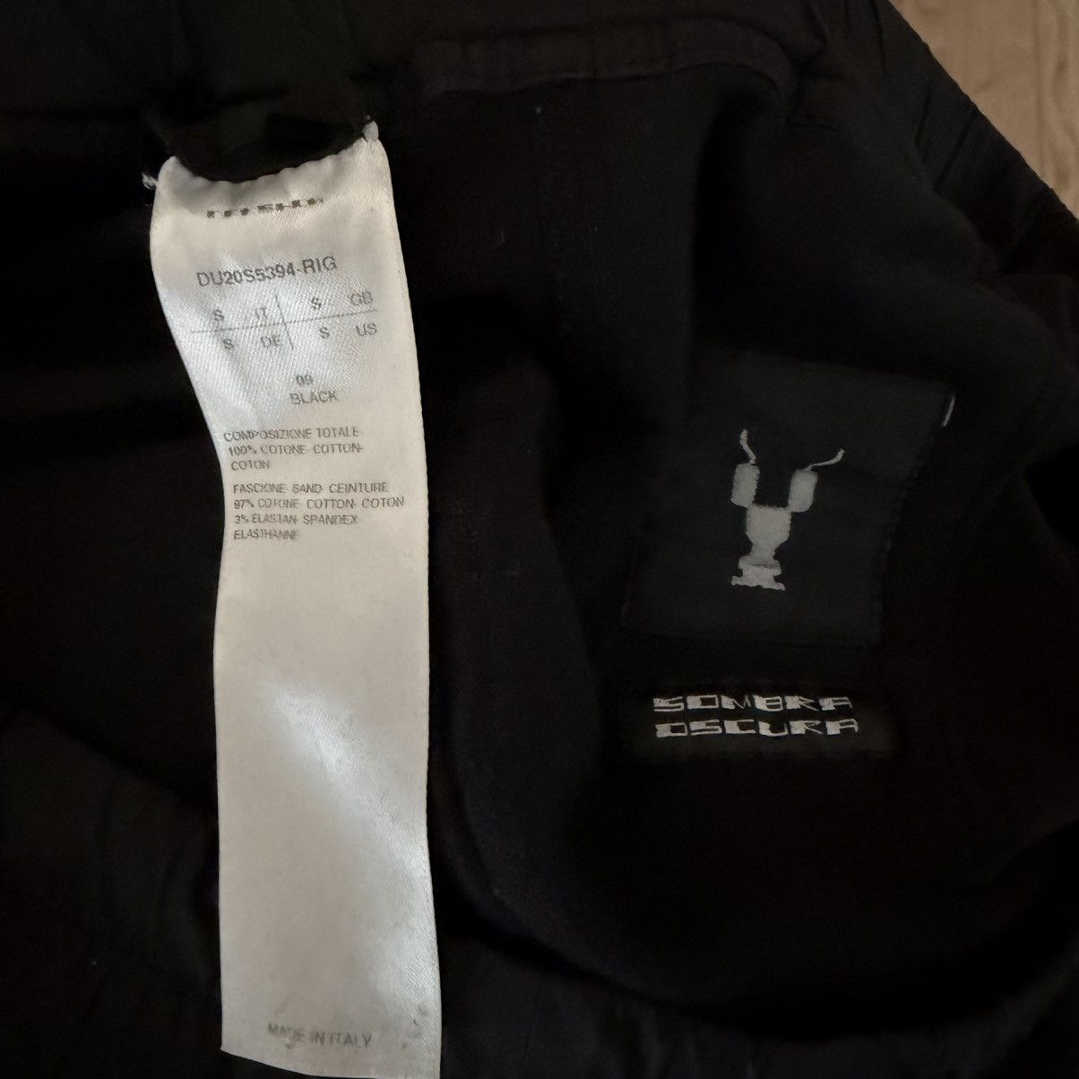 Rick Owens Rick Owens Drkshdw Prisoner Pants Size Small DU20S5394-RIG Size US 30 / EU 46 - 6 Thumbnail