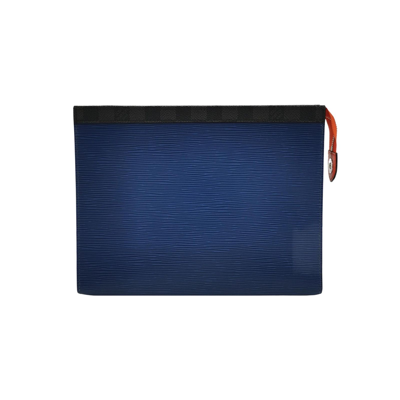 Louis Vuitton Louis Vuitton Pochette Voyage Medium Blue Epi Clutch Size ONE SIZE - 1 Thumbnail