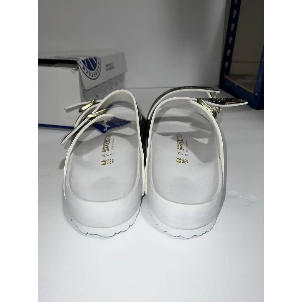 Birkenstock Birkenstock Arizona Kith Birko -flor Navy Sz 12M Size US 12 / EU 45 - 4 Thumbnail