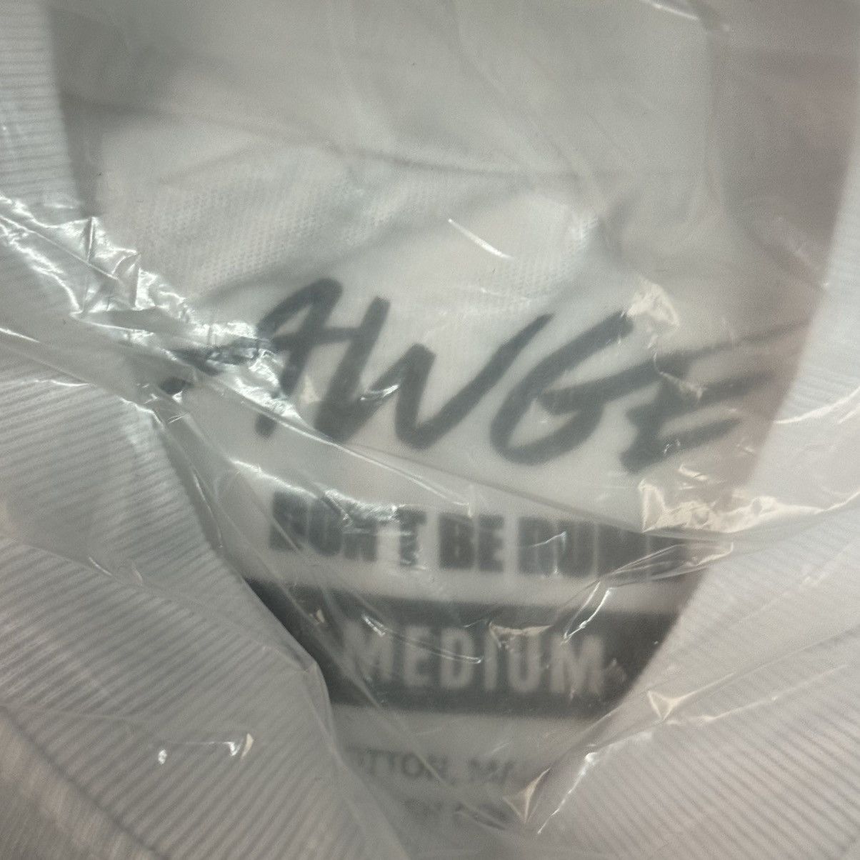 A$AP Rocky A$AP Rocky AWGE ”Stop Snitching” "Don't Be Dumb" Crash Dummy Size US M / EU 48-50 / 2 - 12 Thumbnail