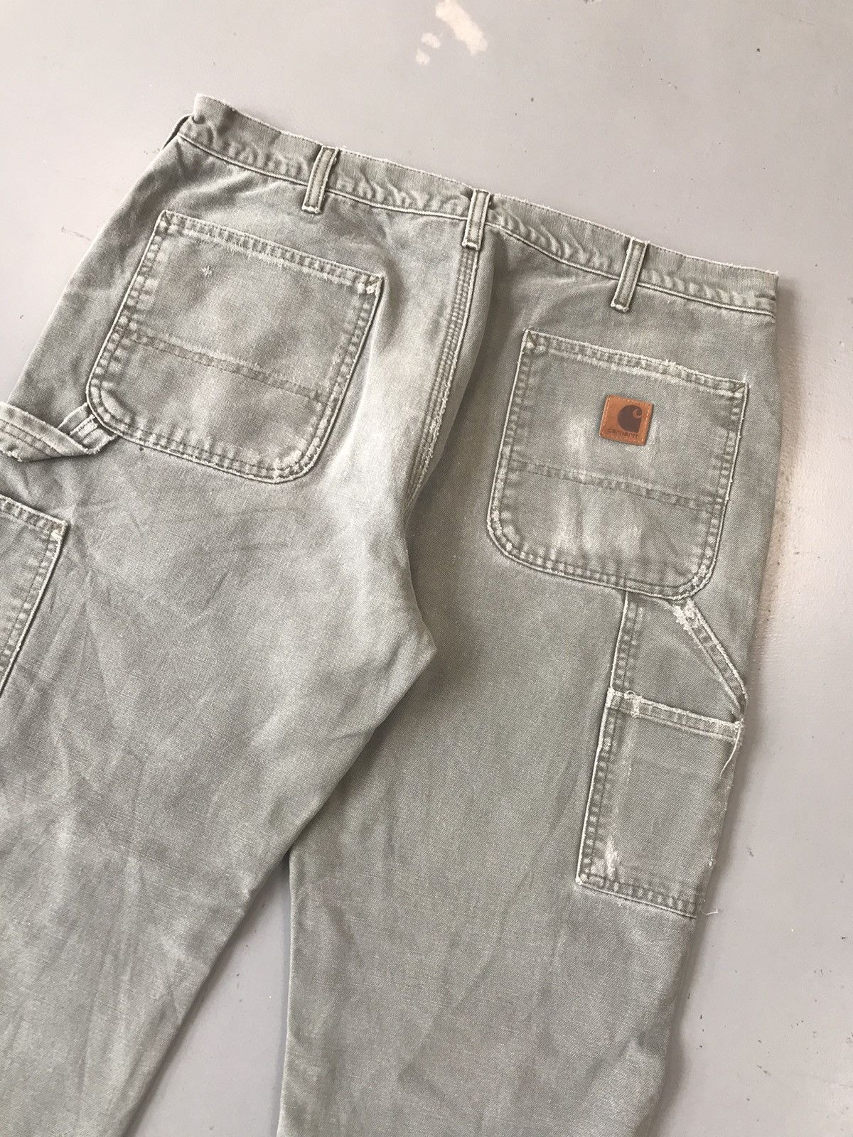 Carhartt × Vintage Rare Vintage Carhartt B111 MOS blanket line carpenter denim Size US 36 / EU 52 - 8 Thumbnail