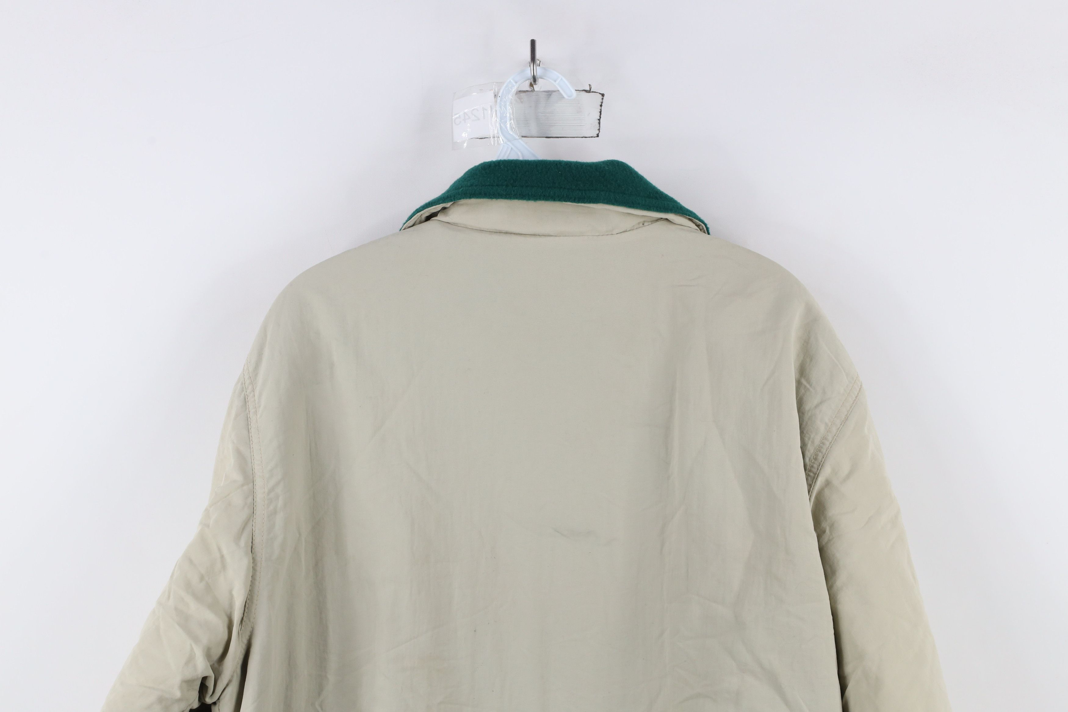 Eddie Bauer × Vintage Vintage 90s Eddie Bauer Fleece Lined Bomber Jacket Beige Size US S / EU 44-46 / 1 - 13 Thumbnail