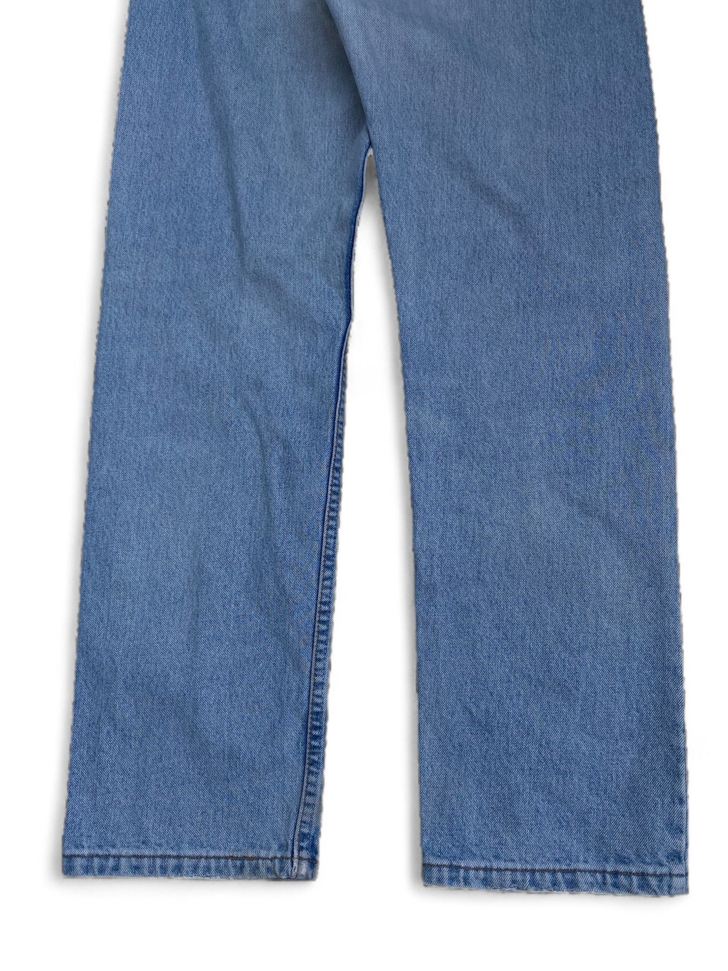 Levi's × Vintage Vintage Levi's Orange Rab baby blue Jeans distressed Size US 32 / EU 48 - 4 Thumbnail