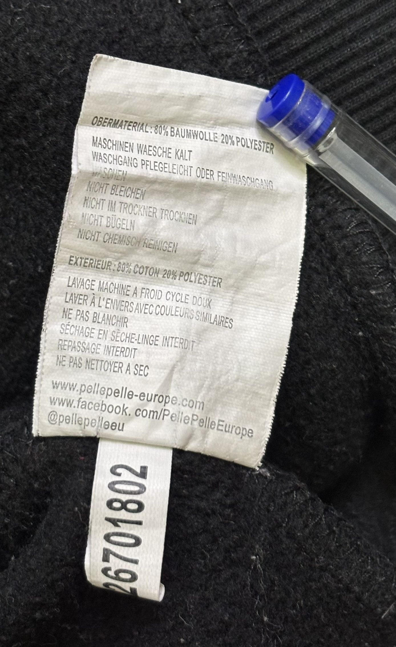 Pelle Pelle The Ghost Face Pelle Pelle x Wu Tang Black Hoodie Size L Size US L / EU 52-54 / 3 - 16 Thumbnail