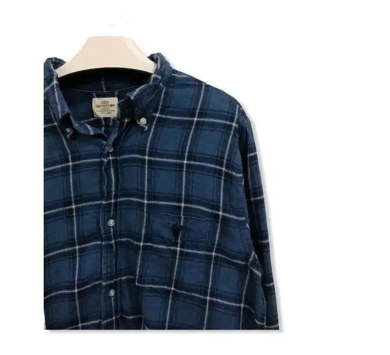 Japanese Brand Japanese Brand Coen .Co Ltd Flannel Shirt 👕 Size US M / EU 48-50 / 2 - 2 Thumbnail