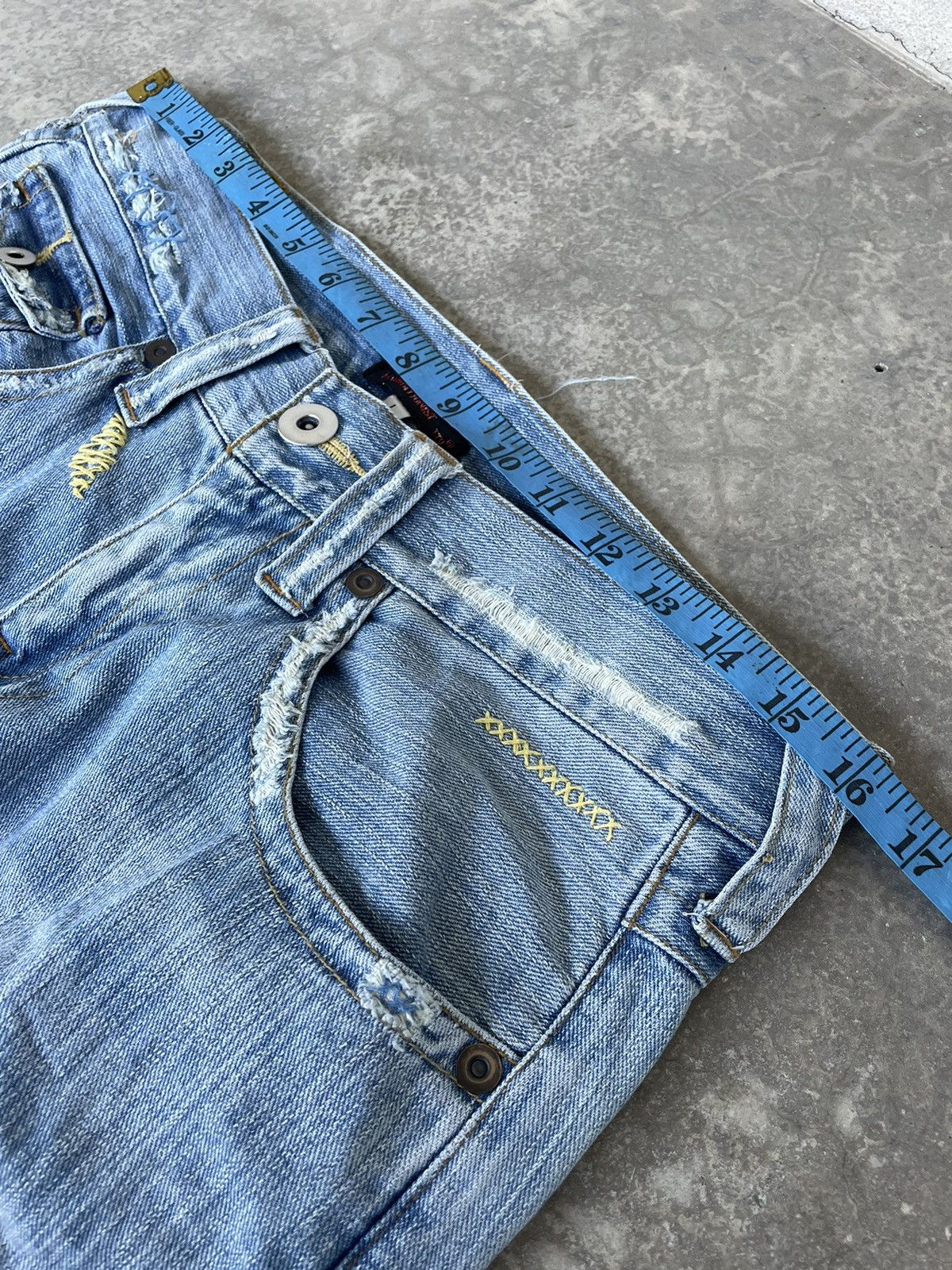 If Six Was Nine Vintage Japanese Brand Flare Jeans Bootcut Size US 32 / EU 48 - 10 Thumbnail