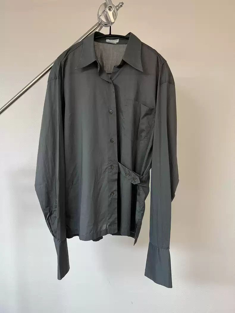 Dries Van Noten Dries Van Noten Shirt with adjustable waist special strap Size US L / EU 52-54 / 3 - 1 Thumbnail