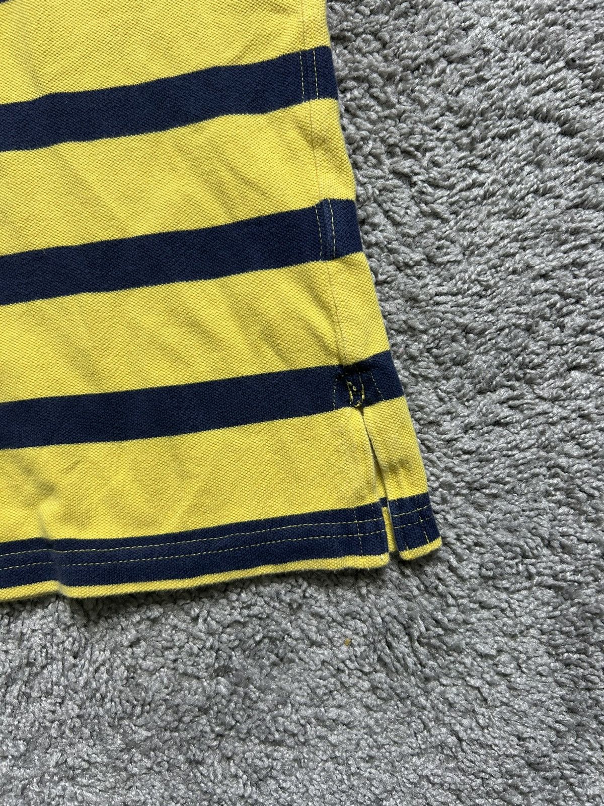 Polo Ralph Lauren Vintage 80s Polo Ralph Lauren Striped Rugby Short Sleeve Size US XL / EU 56 / 4 - 5 Thumbnail